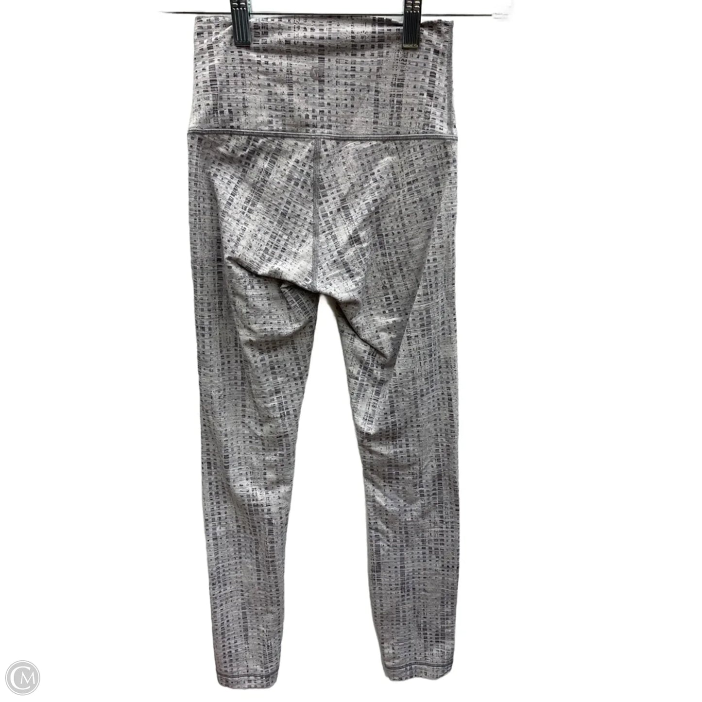 Athletic Leggings By Lululemon In Grey, Size: 0