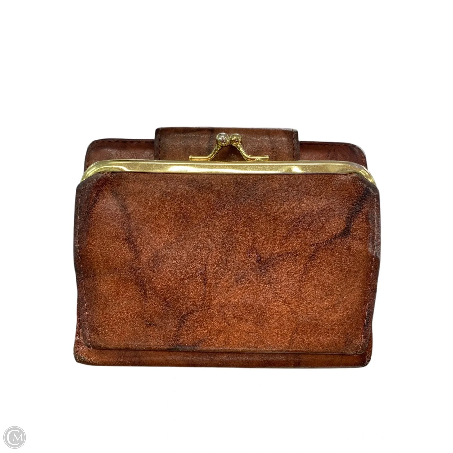 Wallet Leather By Buxton, Size: Small