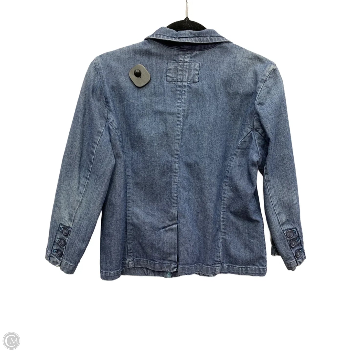 Jacket Denim By American Eagle In Blue Denim, Size: M