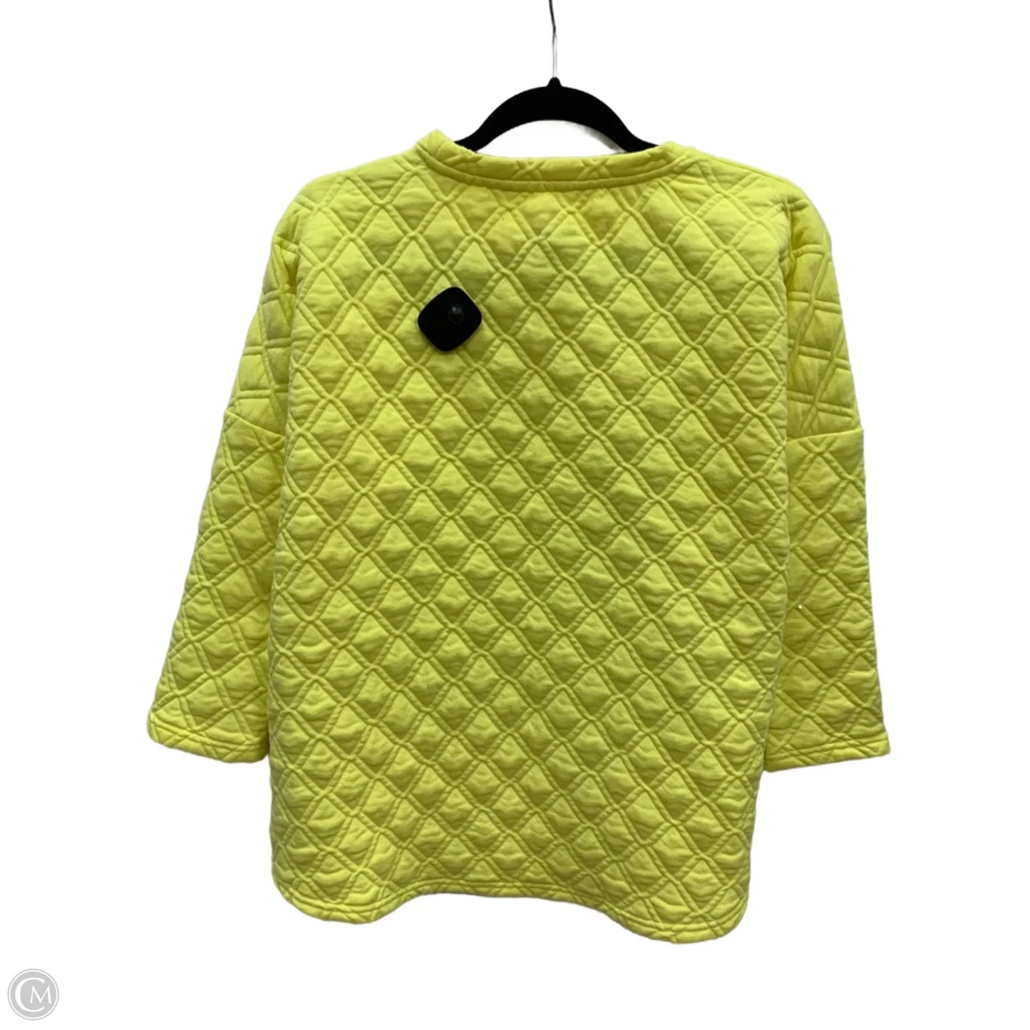 Sweatshirt Crewneck By Tuckernuck In Yellow, Size: Xl