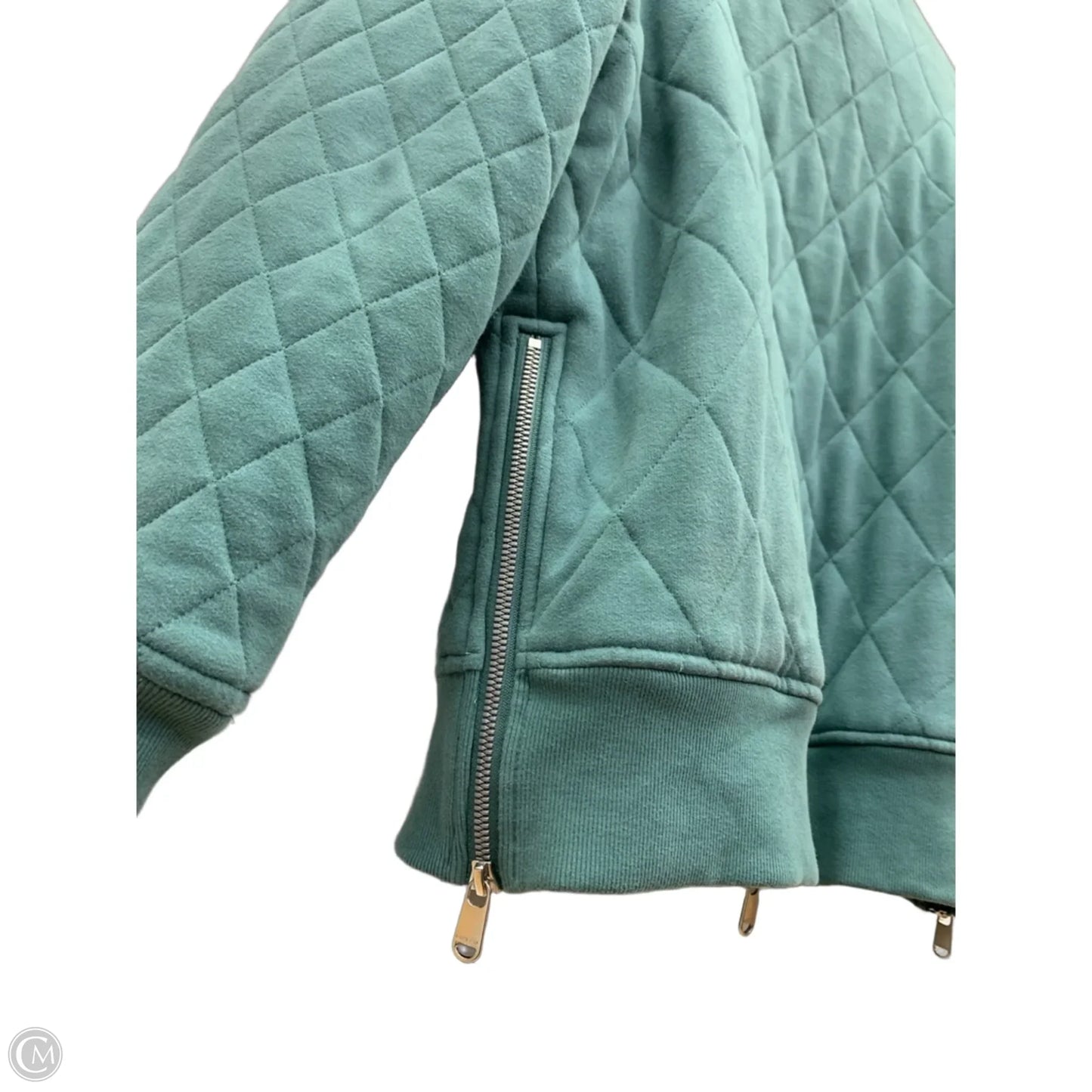 Jacket Puffer & Quilted By Athleta In Green, Size: S
