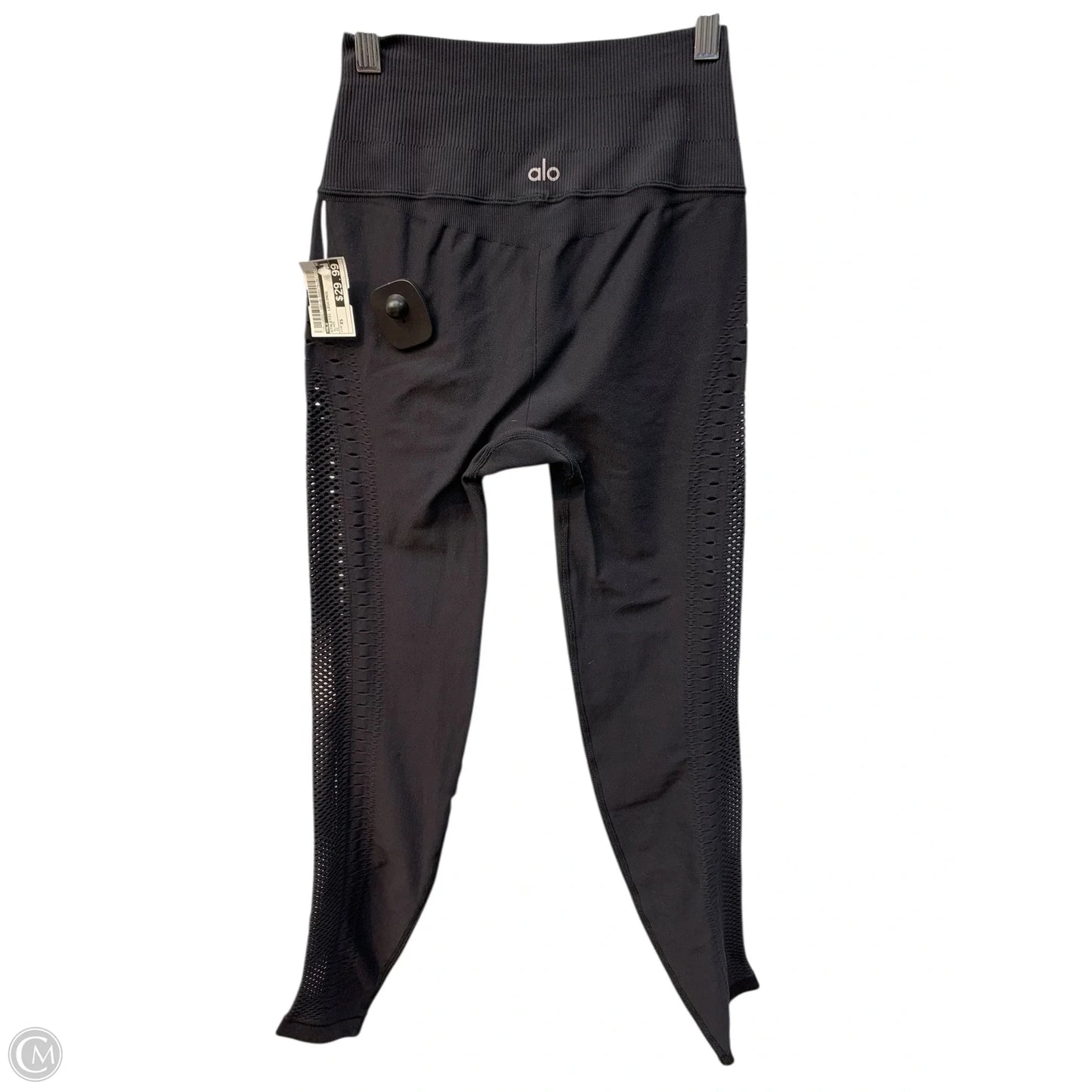 Athletic Leggings By Alo In Black, Size: Xs