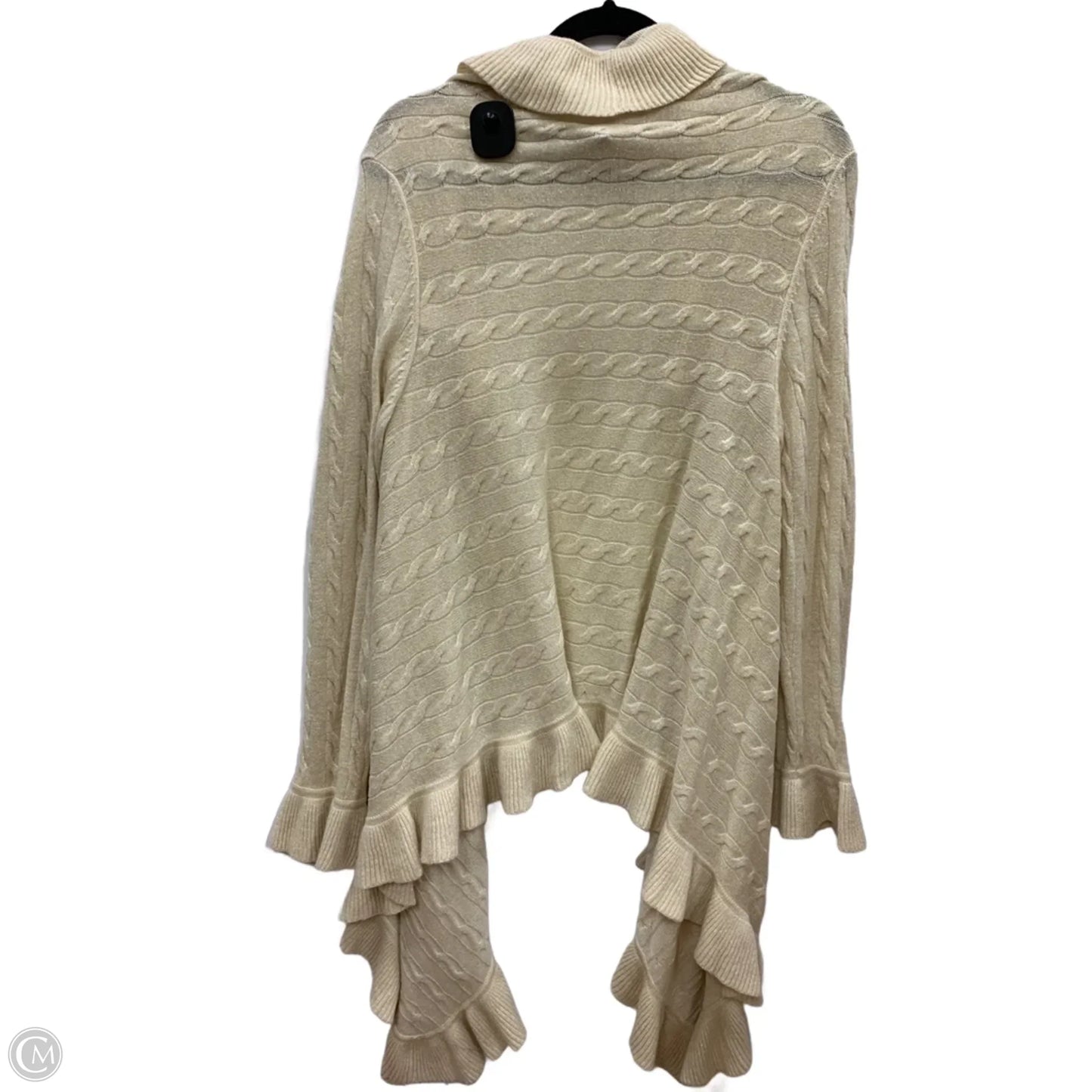 Cardigan Designer By Lilly Pulitzer In Gold, Size: Xl