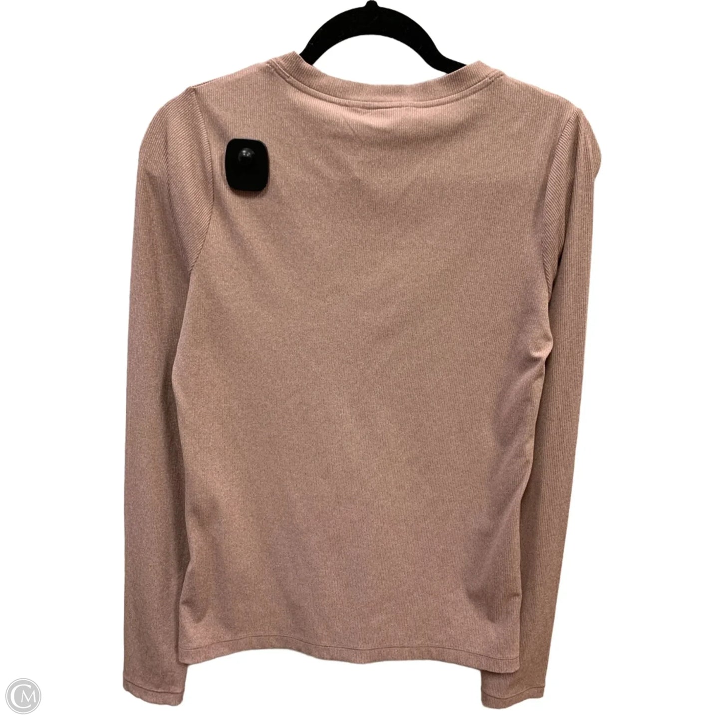 Athletic Top Long Sleeve Crewneck By Athleta In Pink, Size: M