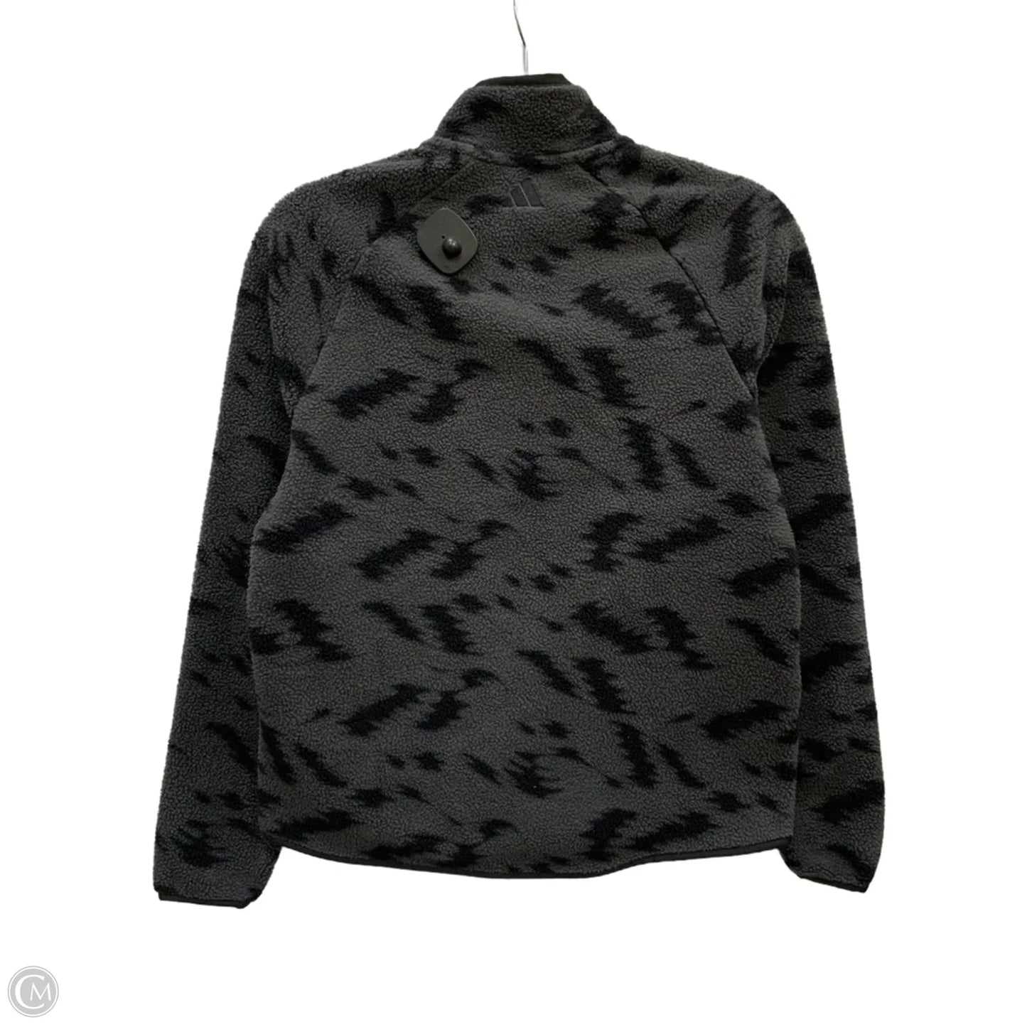 Jacket Fleece By Adidas In Grey, Size: Xs