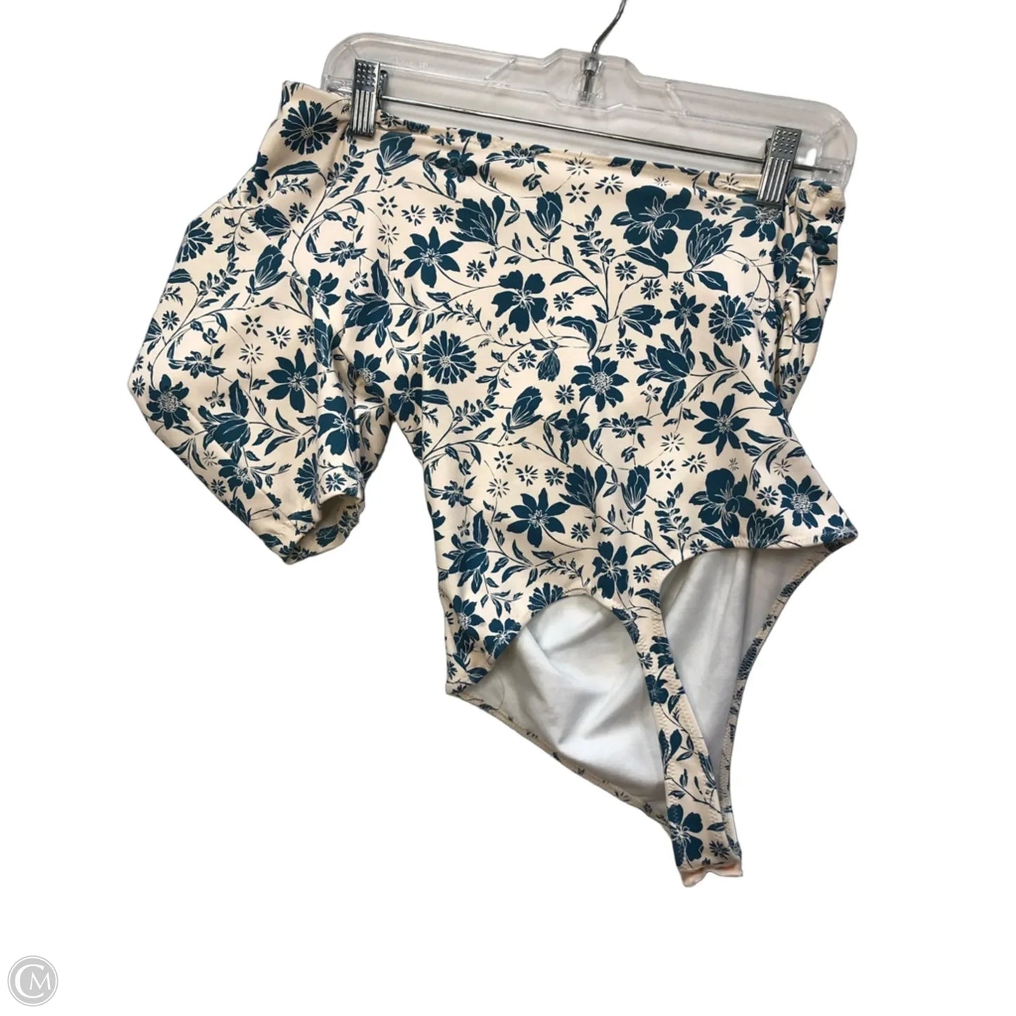 Bodysuit By Free People In Cream & Green, Size: S