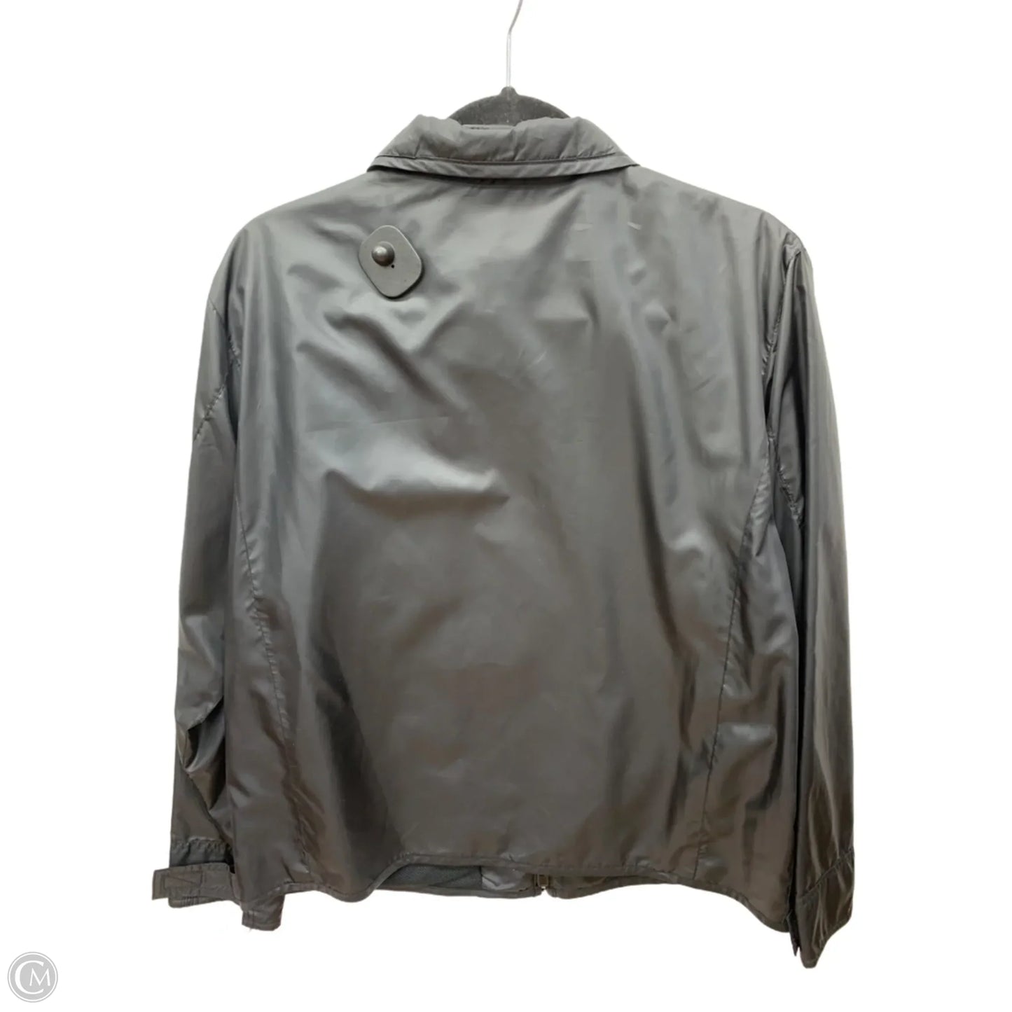 Athletic Jacket By Lauren By Ralph Lauren In Black, Size: S