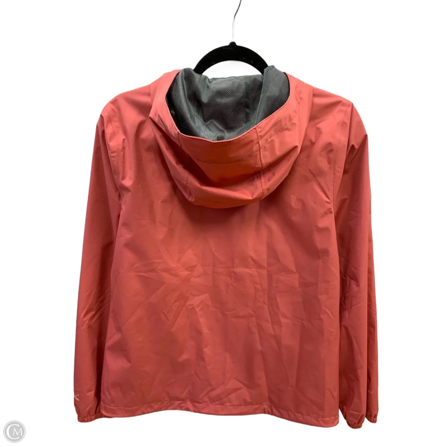 Coat Raincoat By Eddie Bauer In Pink, Size: Xs