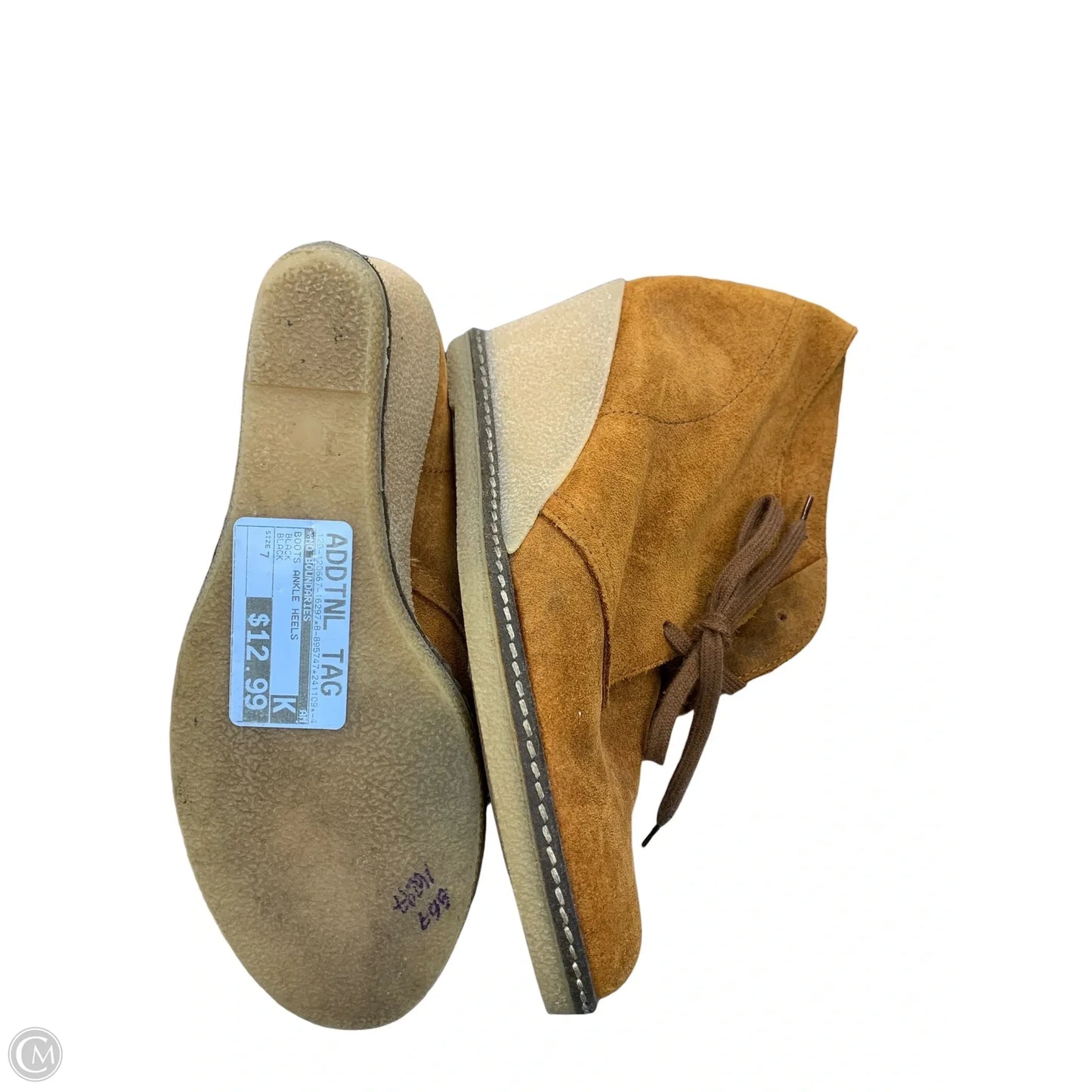 Boots Ankle Heels By No Boundaries In Black, Size: 7