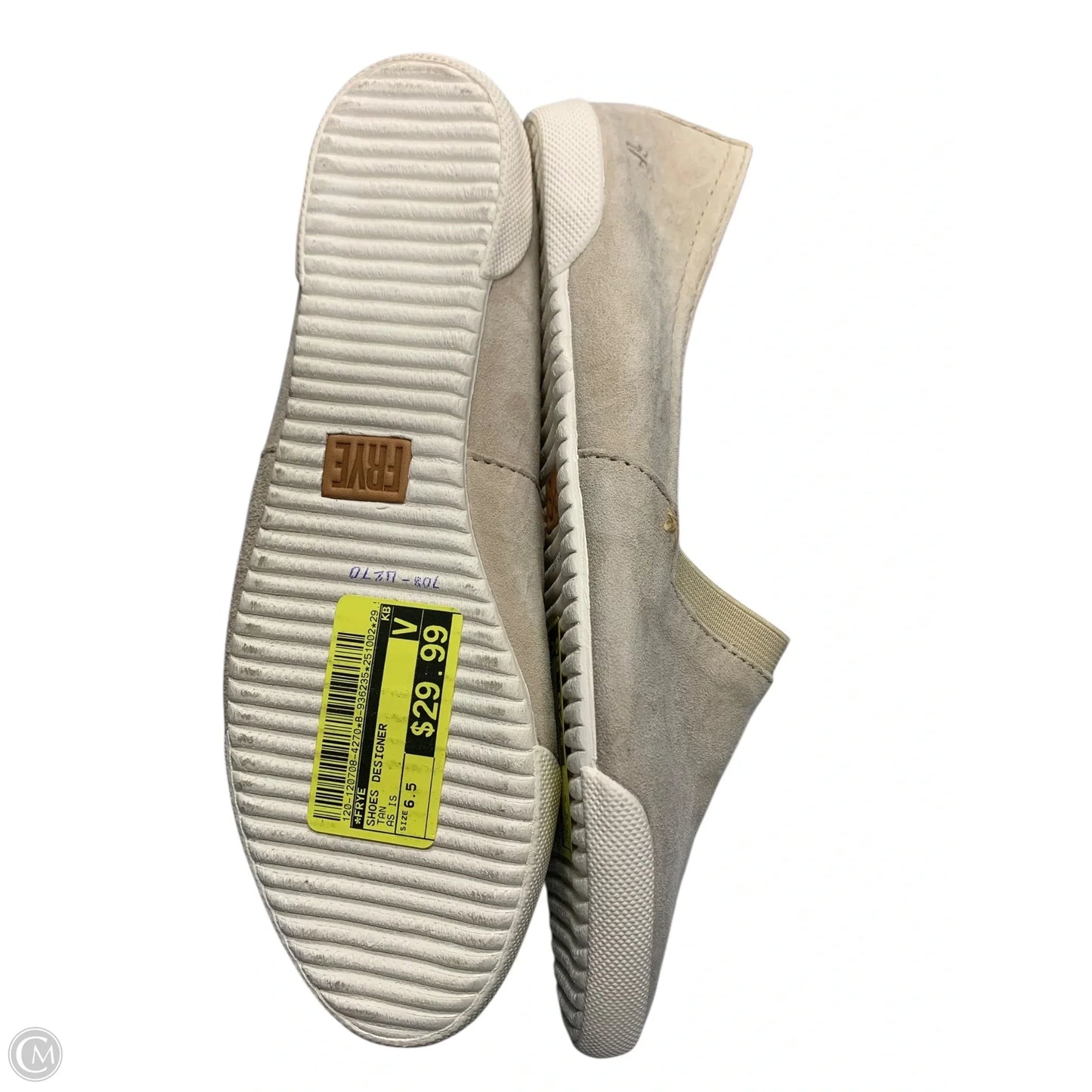 Shoes Designer By Frye In Tan, Size: 6.5