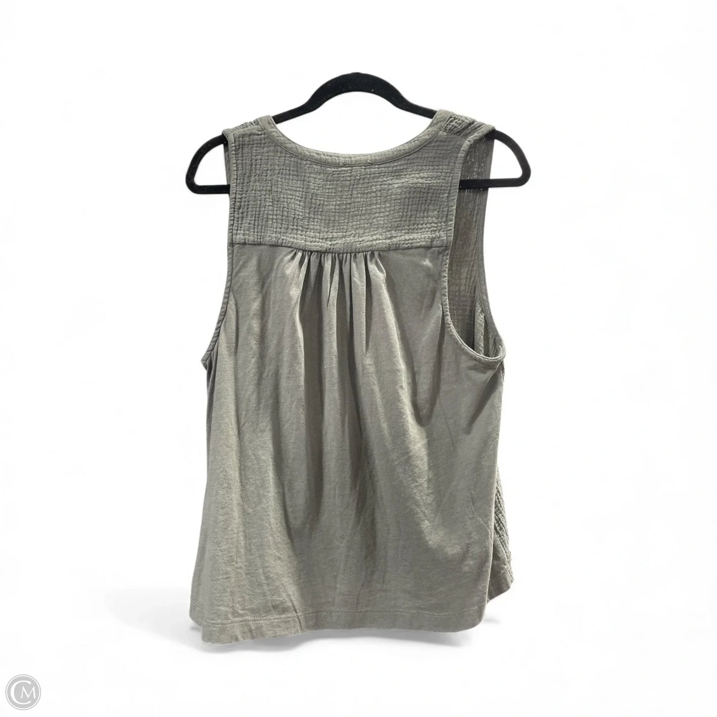 Top Sleeveless By Splendid In Grey, Size: L