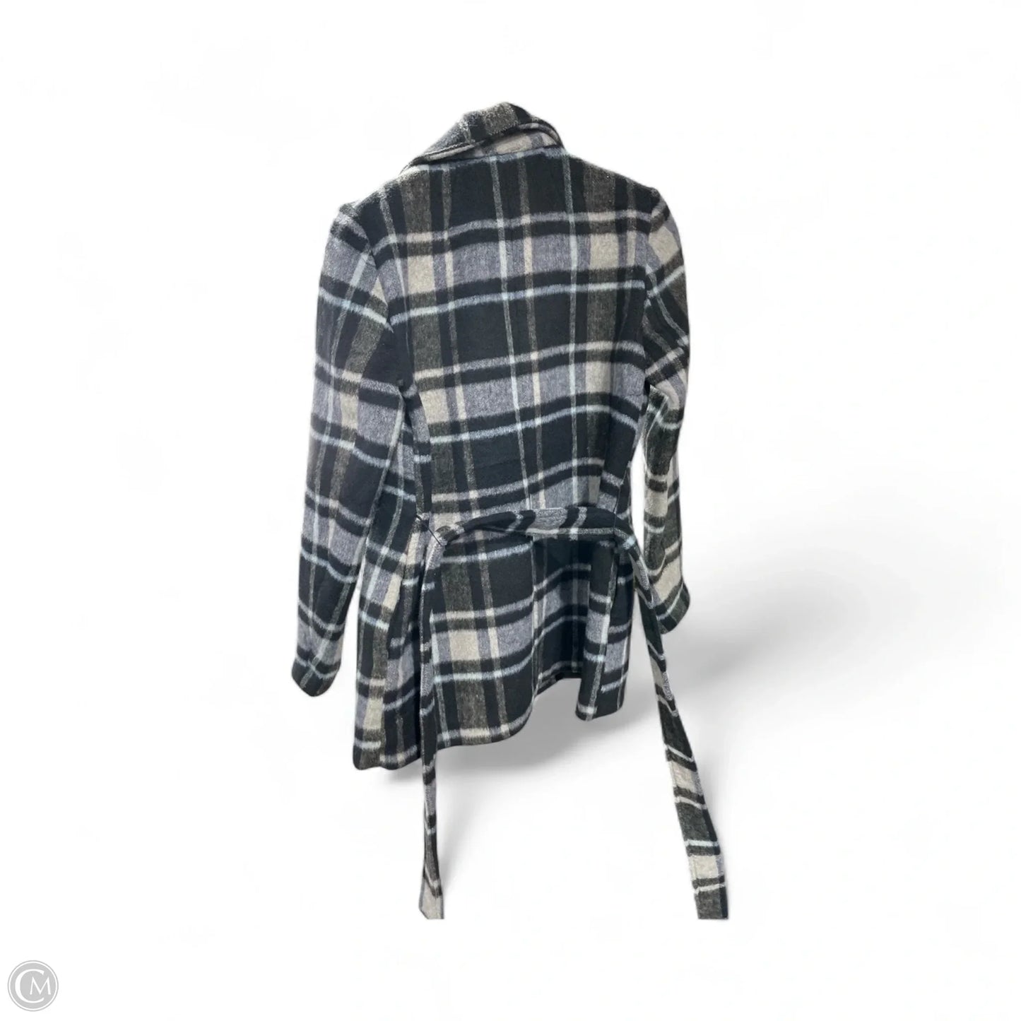 Coat Other By Joie In Plaid Pattern, Size: Xs
