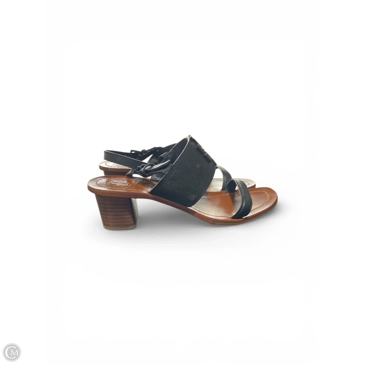 Sandals Designer By Tory Burch In Black, Size: 7