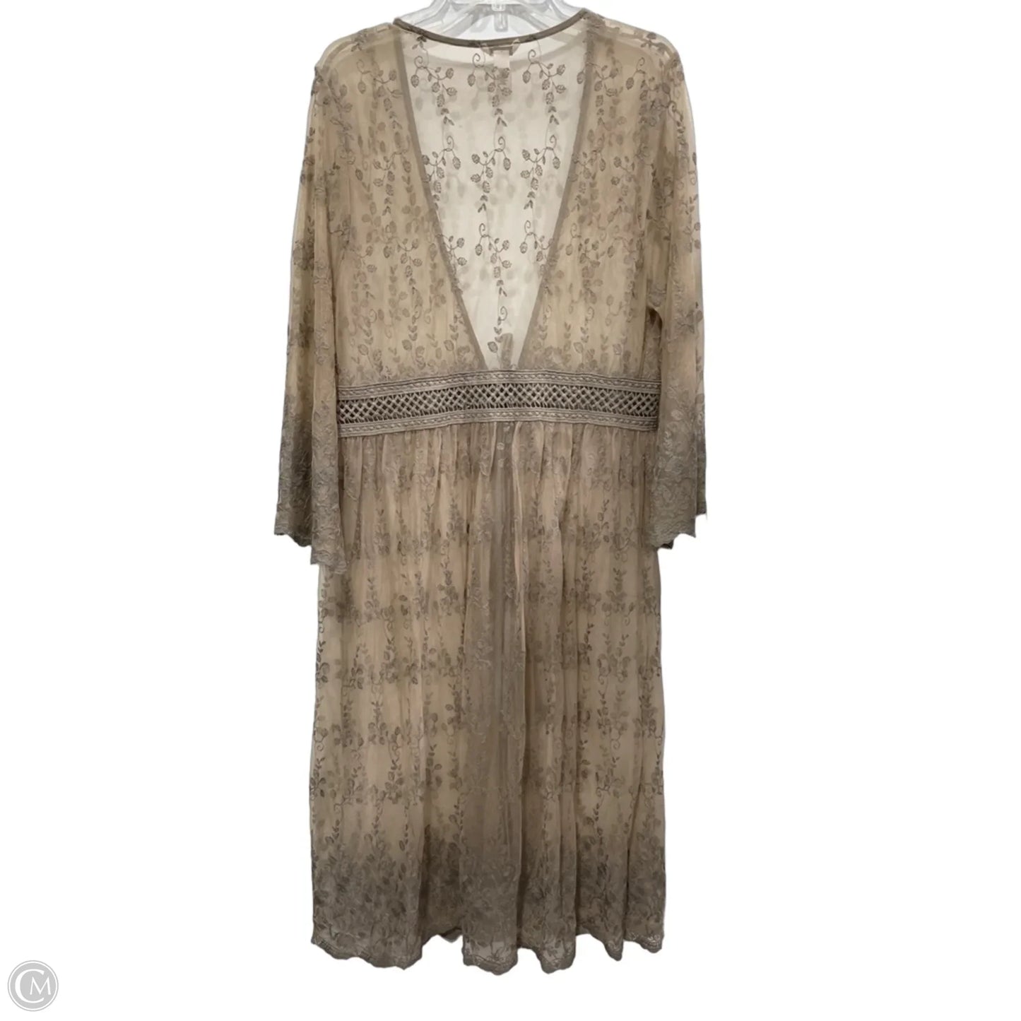 Kimono By C Est. 1946 In Taupe, Size: M