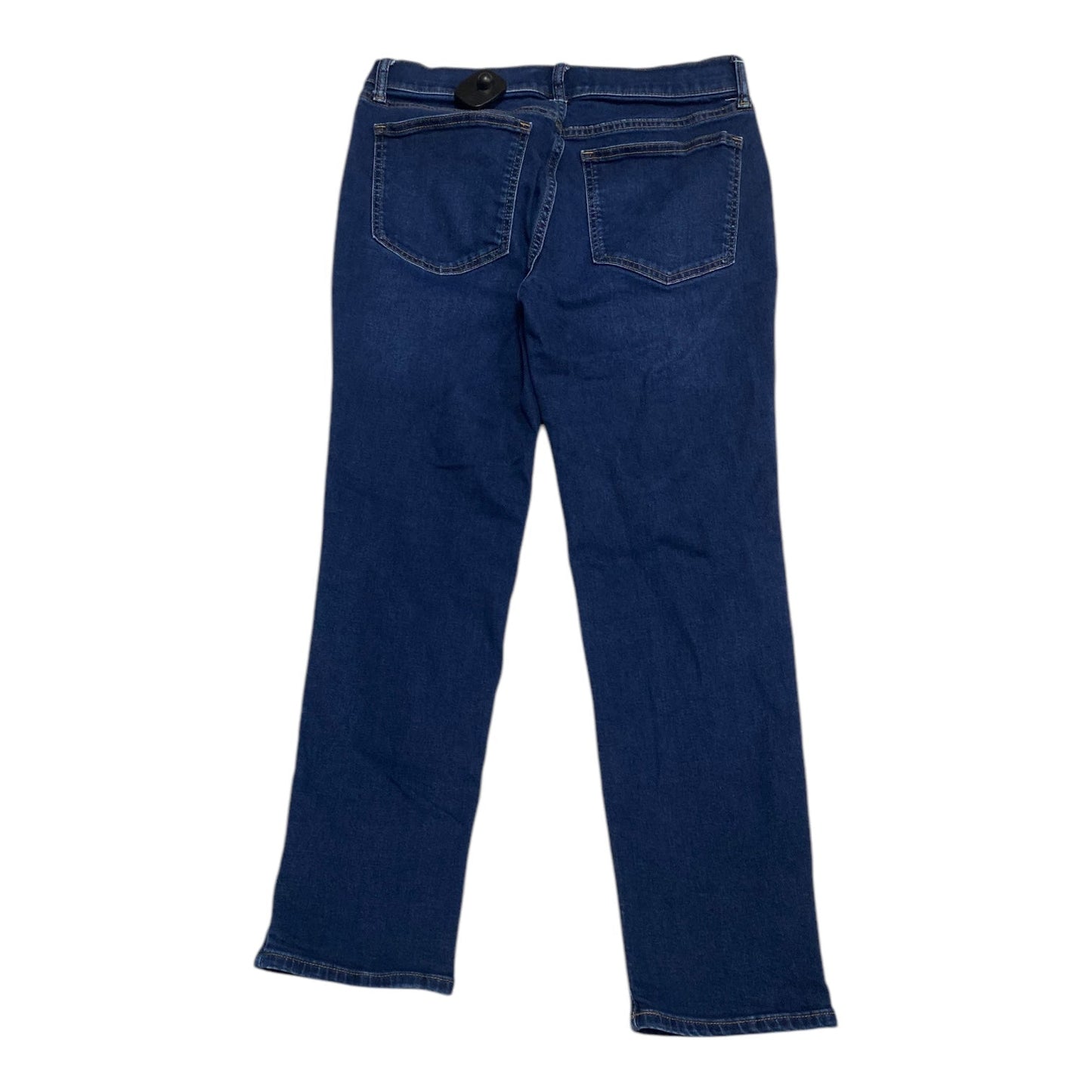 Jeans Straight By Gap In Blue Denim, Size: 4