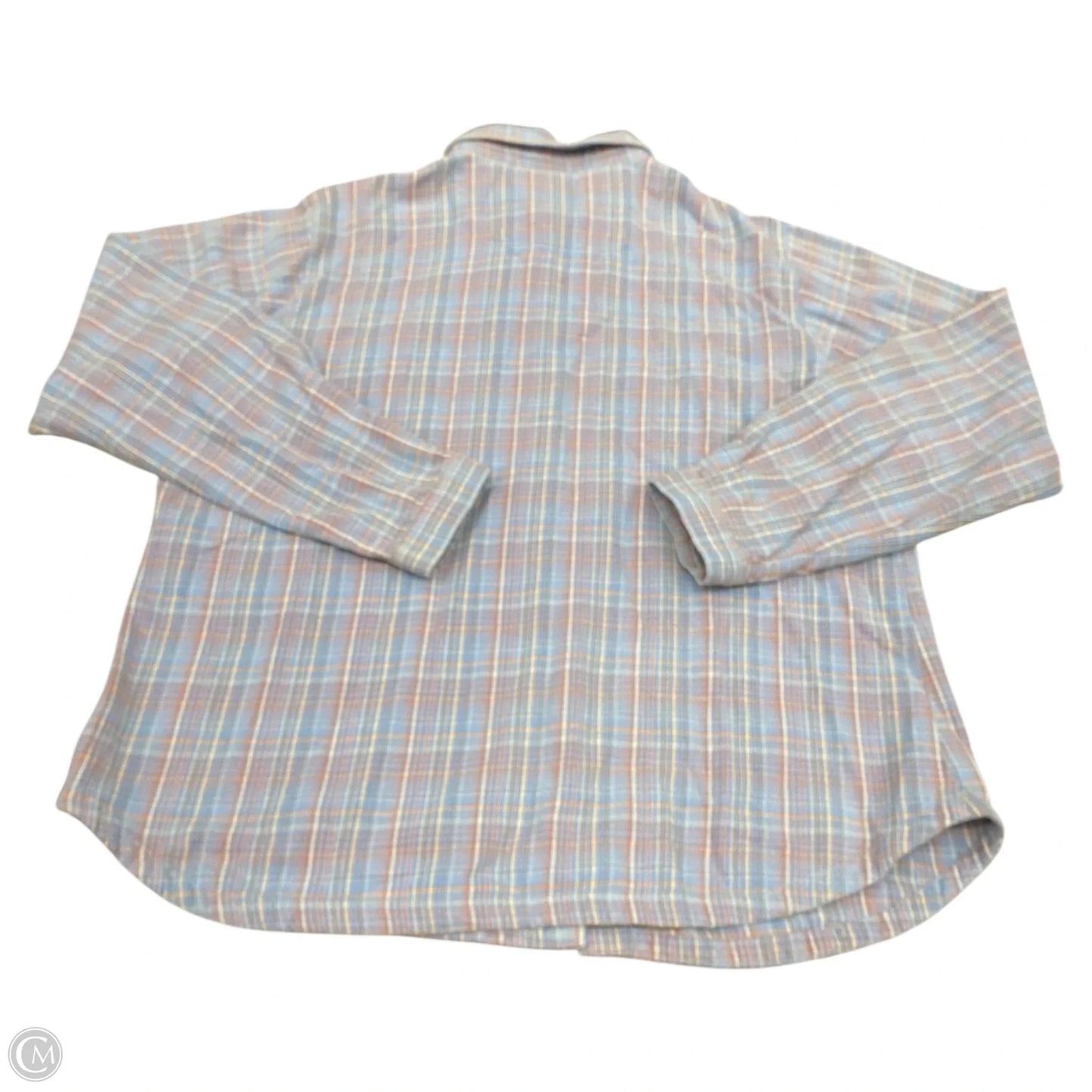 Top Long Sleeve By Woolrich In Plaid Pattern, Size: Xl