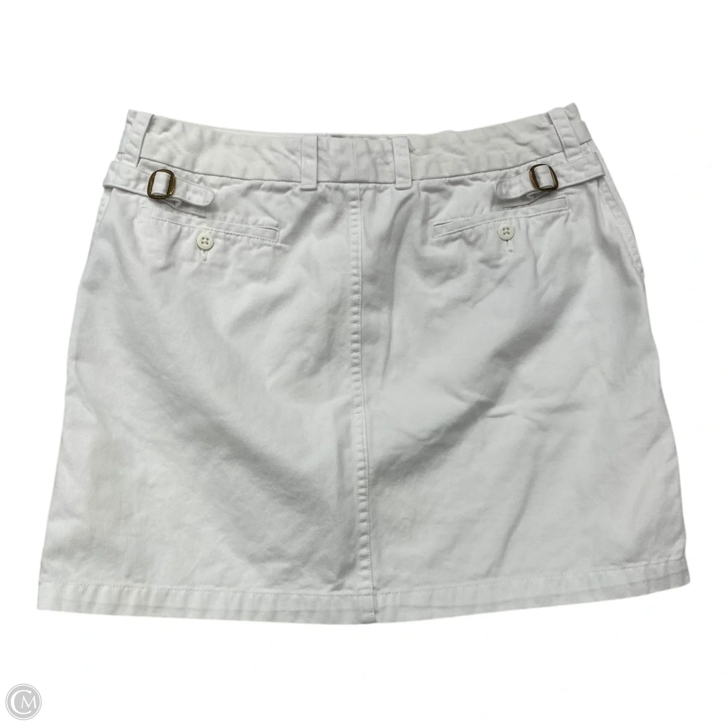 Skirt Midi By Ralph Lauren In White, Size: 10