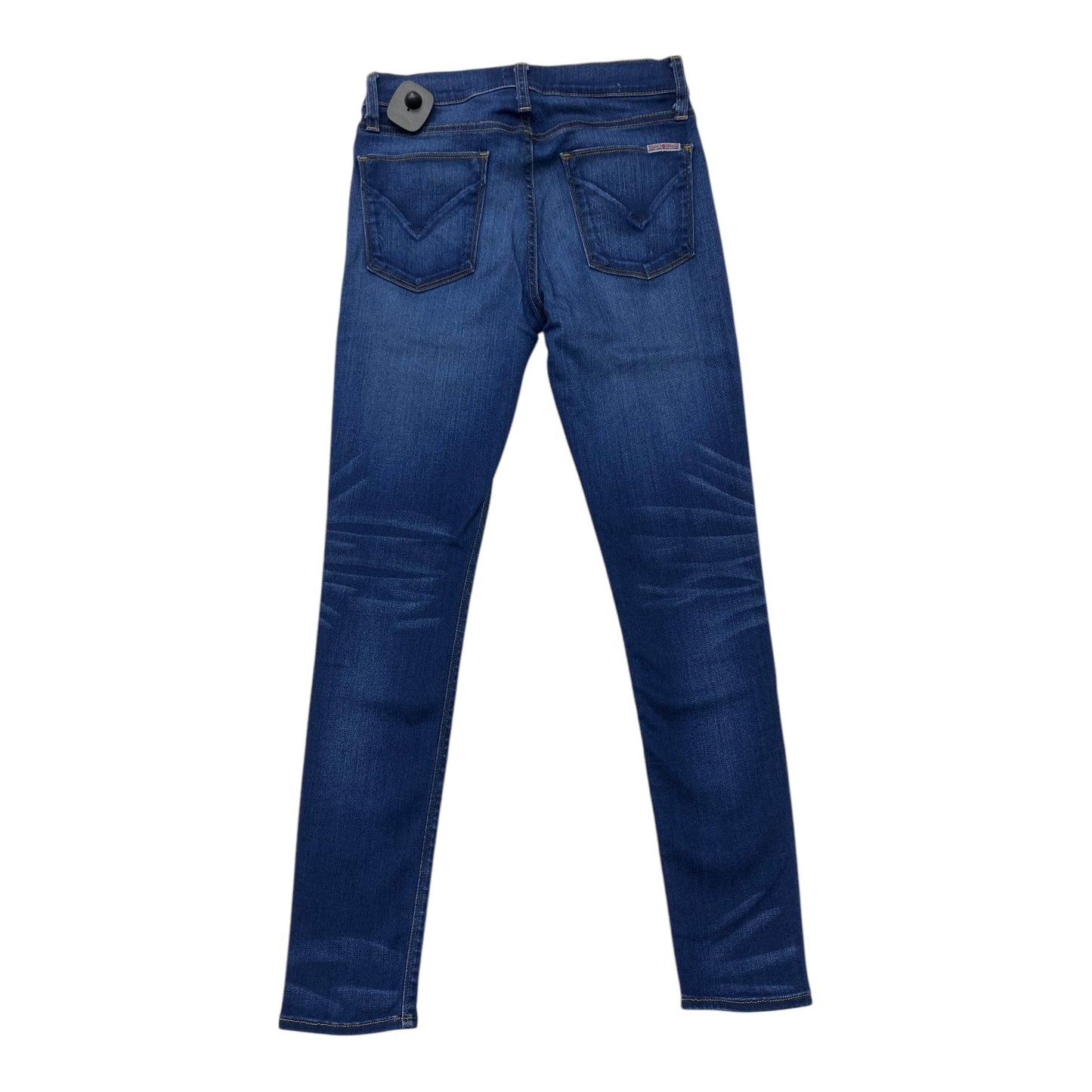 Jeans Skinny By Hudson In Blue Denim, Size: 4