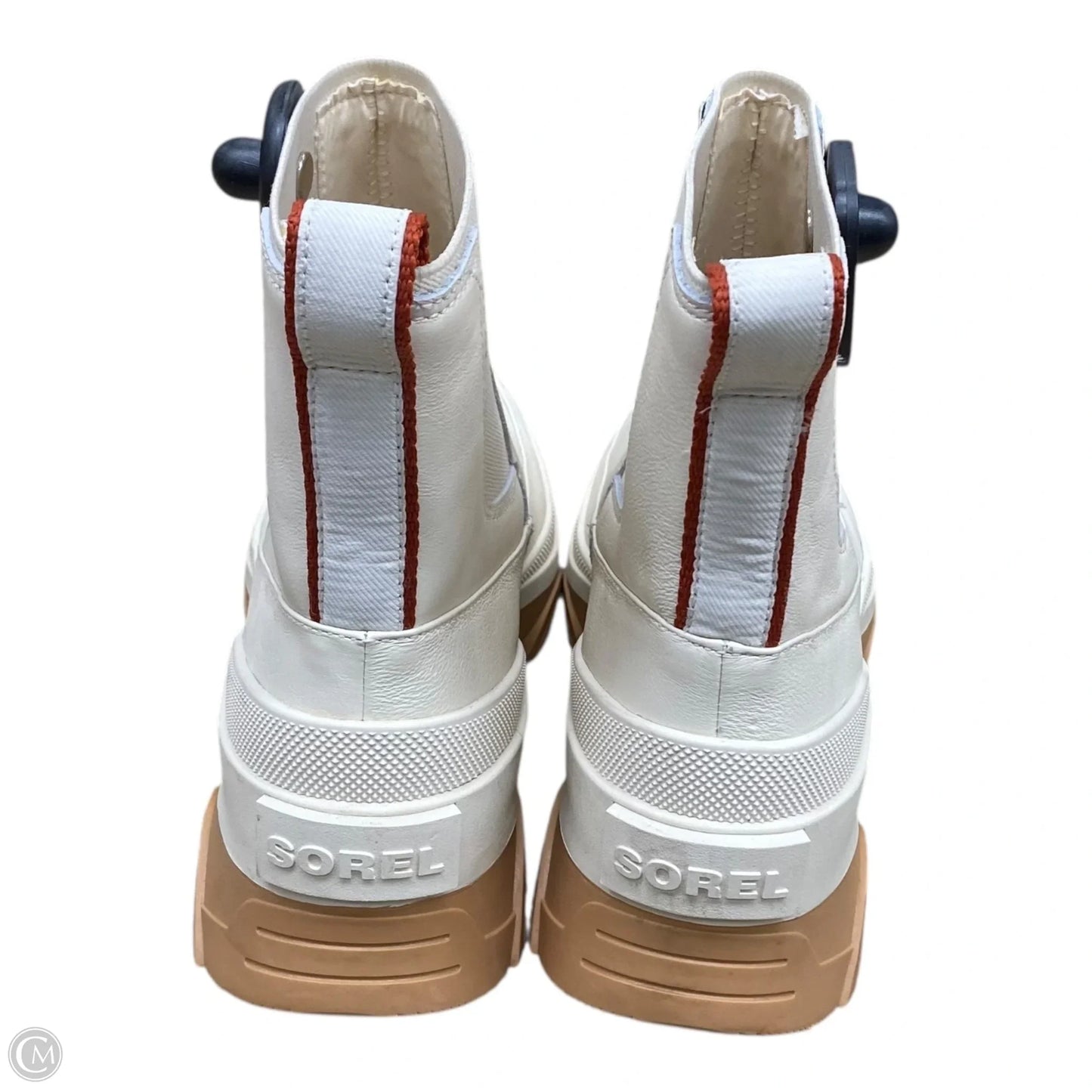 Boots Designer By Sorel In Beige, Size: 9