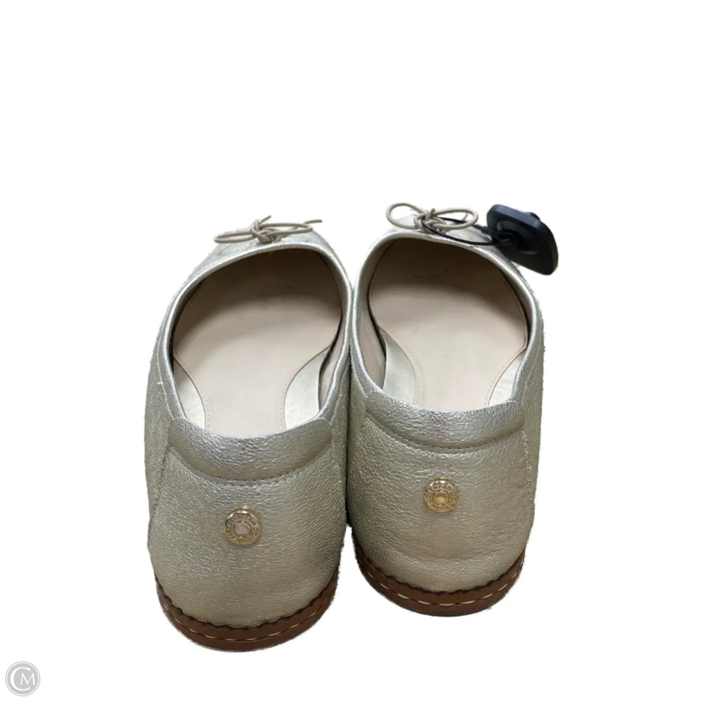 Shoes Flats By Cole-haan In Gold, Size: 8.5