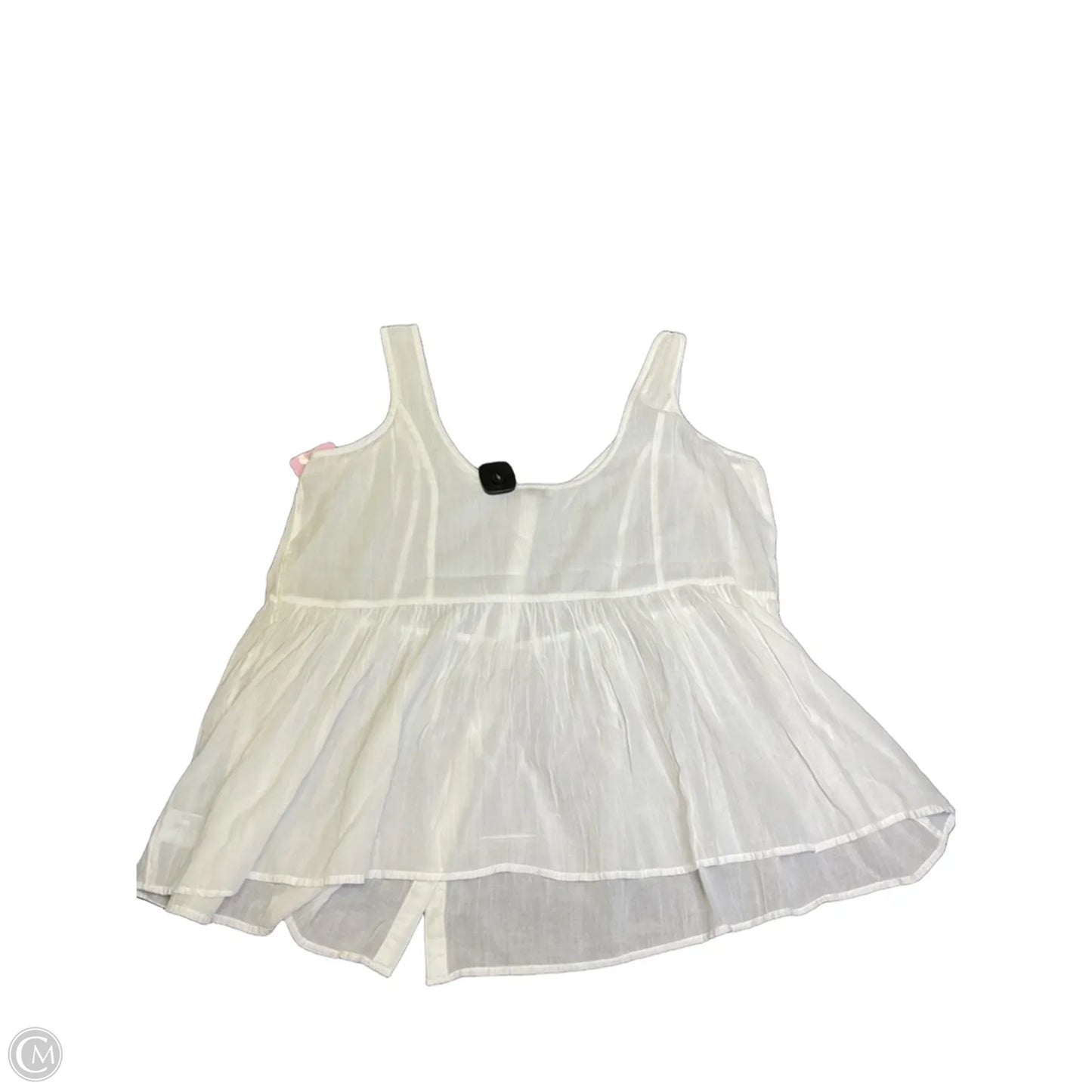 Tank Top By American Eagle In White, Size: Xl