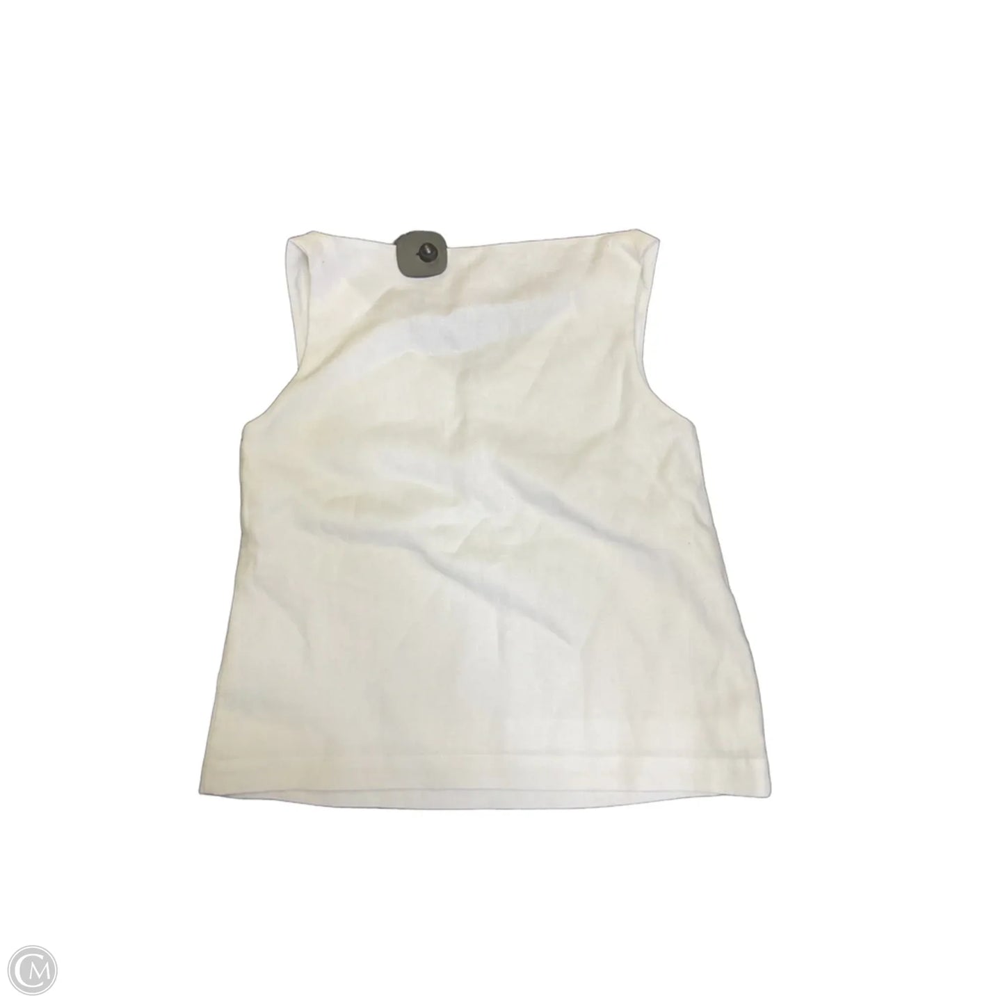 Top Sleeveless By Cmc In White, Size: 2