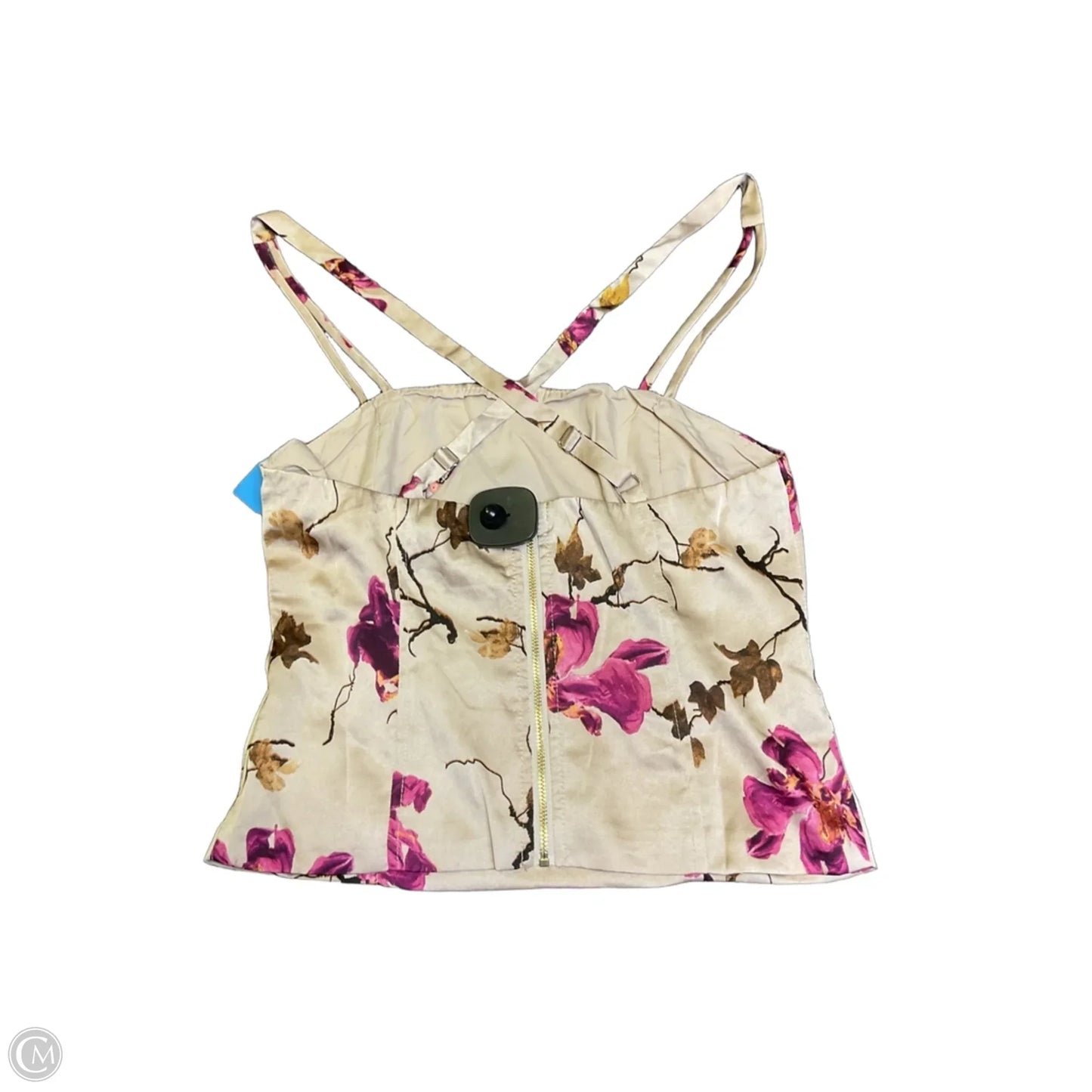 Top Sleeveless By Lulus In Brown & Purple, Size: S