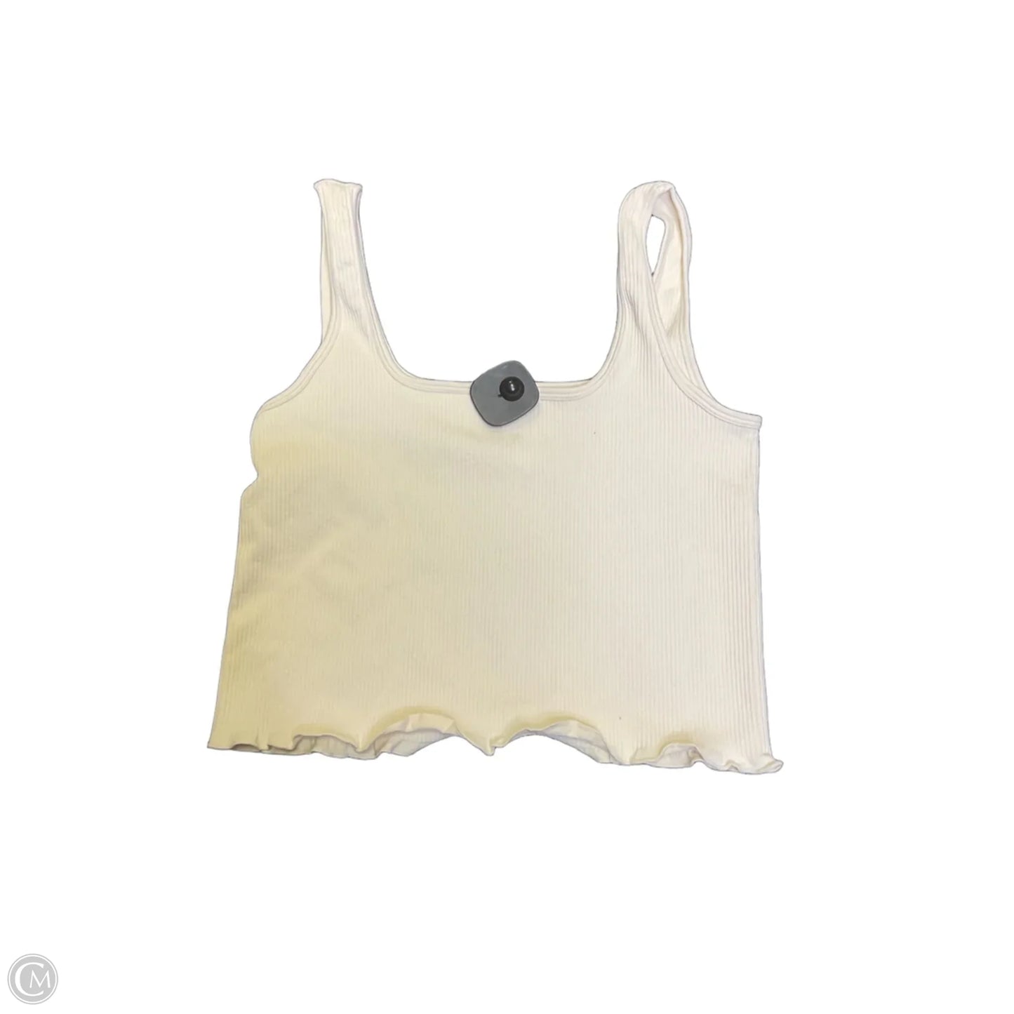 Tank Top By Oqq In Cream, Size: L