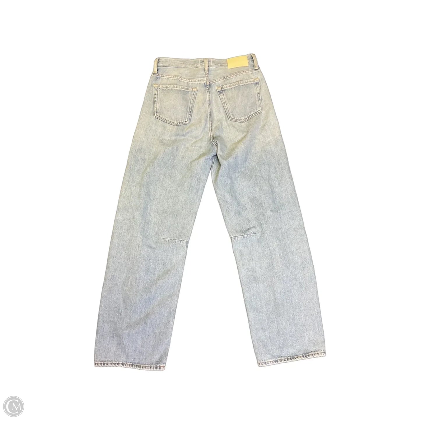 Jeans Wide Leg By Citizens Of Humanity In Blue Denim, Size: Xxs