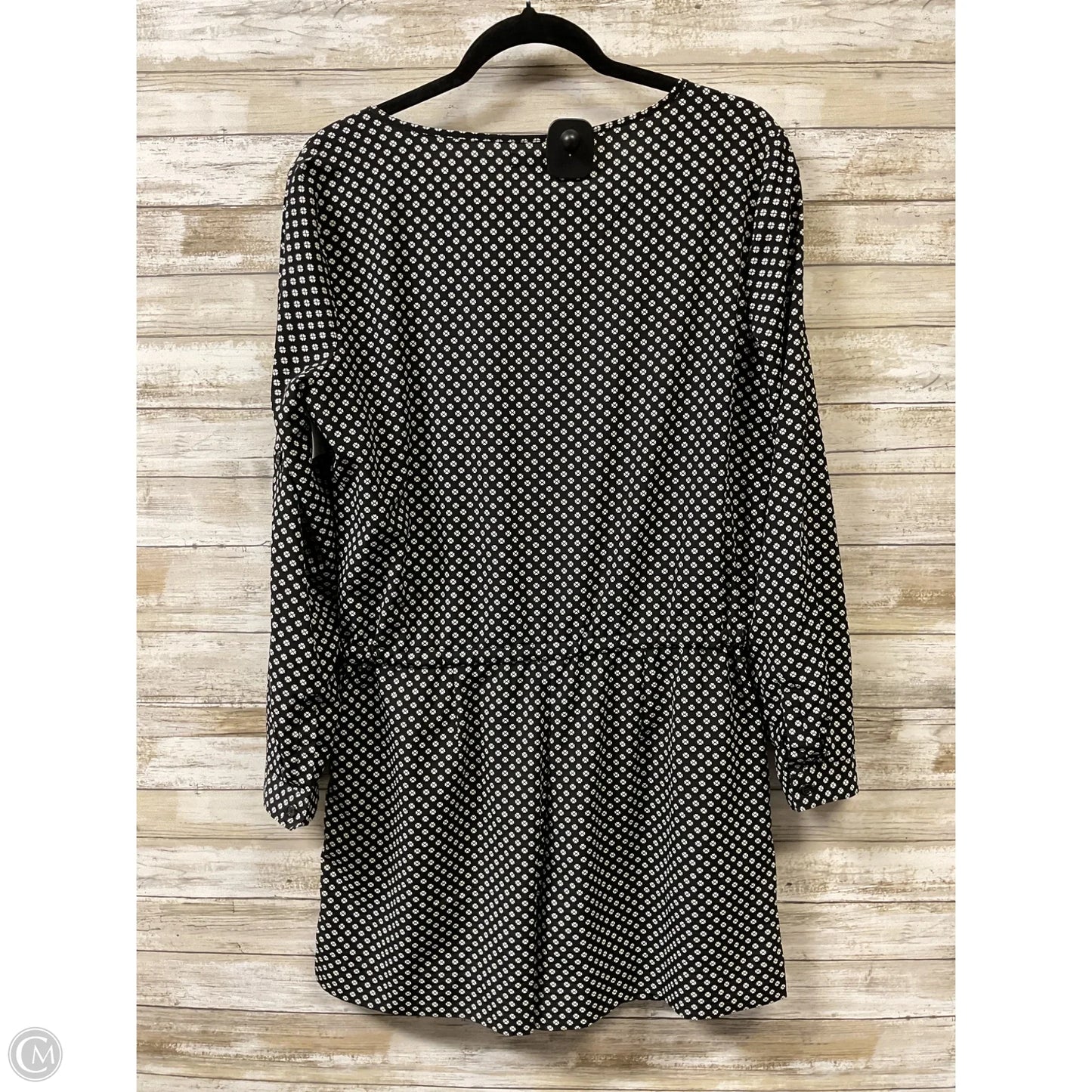 Romper By Loft In Black & White, Size: 6