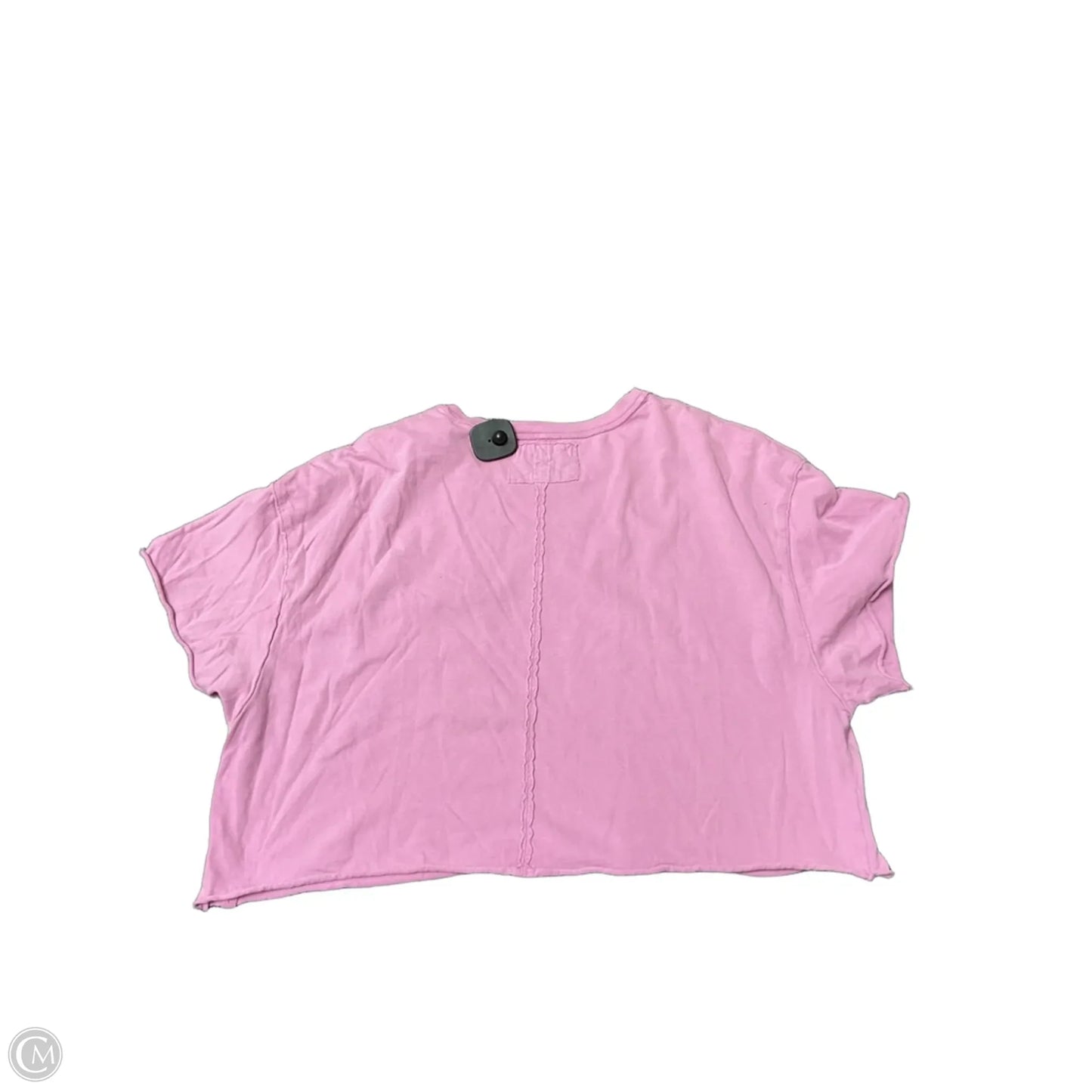 Top Short Sleeve By We The Free In Pink, Size: L