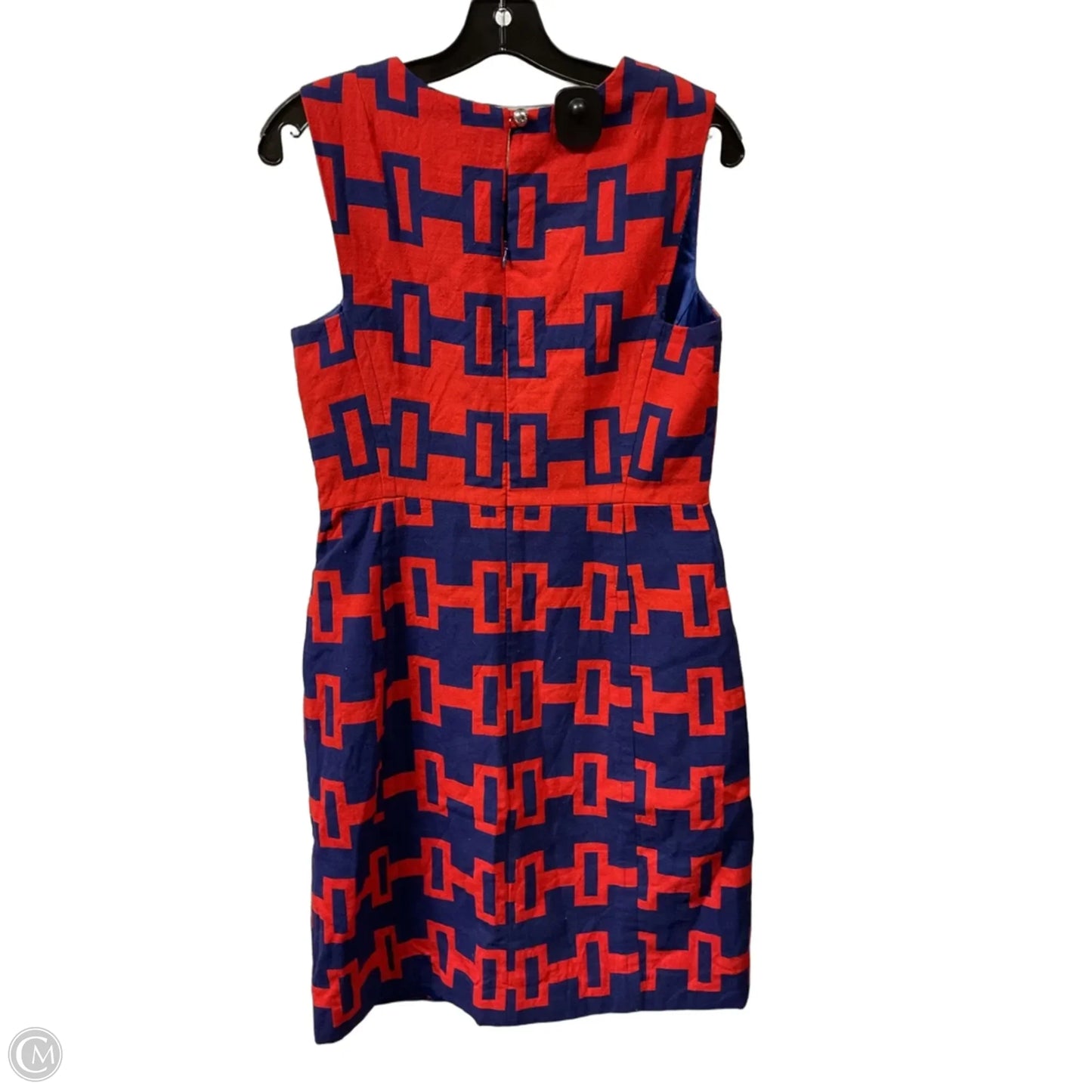 Dress Designer By Milly In Blue & Red, Size: 10