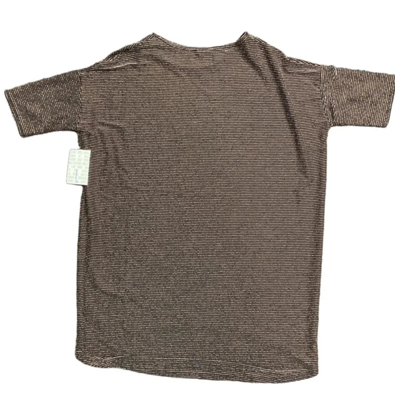 Tunic Short Sleeve By Lularoe In Rose Gold, Size: L