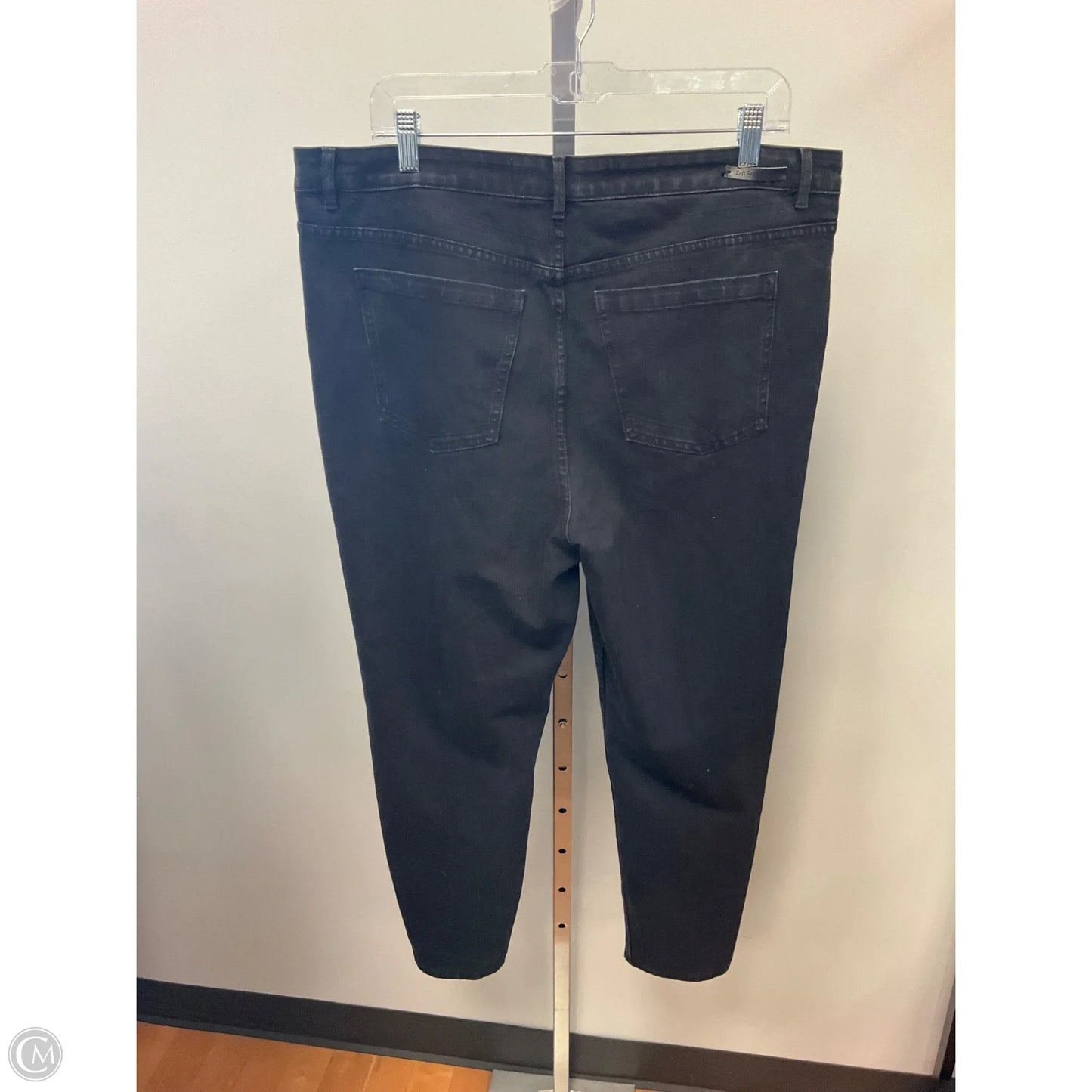 Jeans Boot Cut By Soft Surroundings In Black, Size: 18