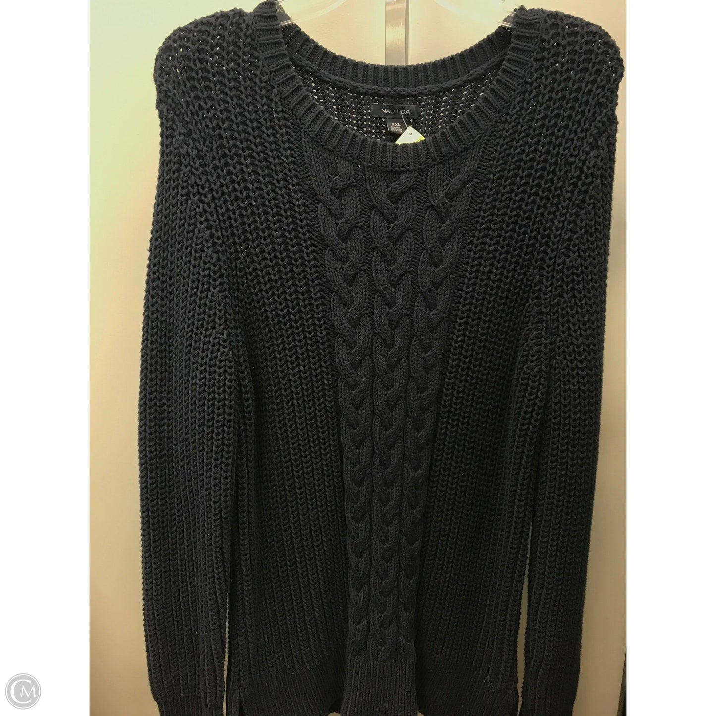 Sweater By Nautica In Blue, Size: Xxl