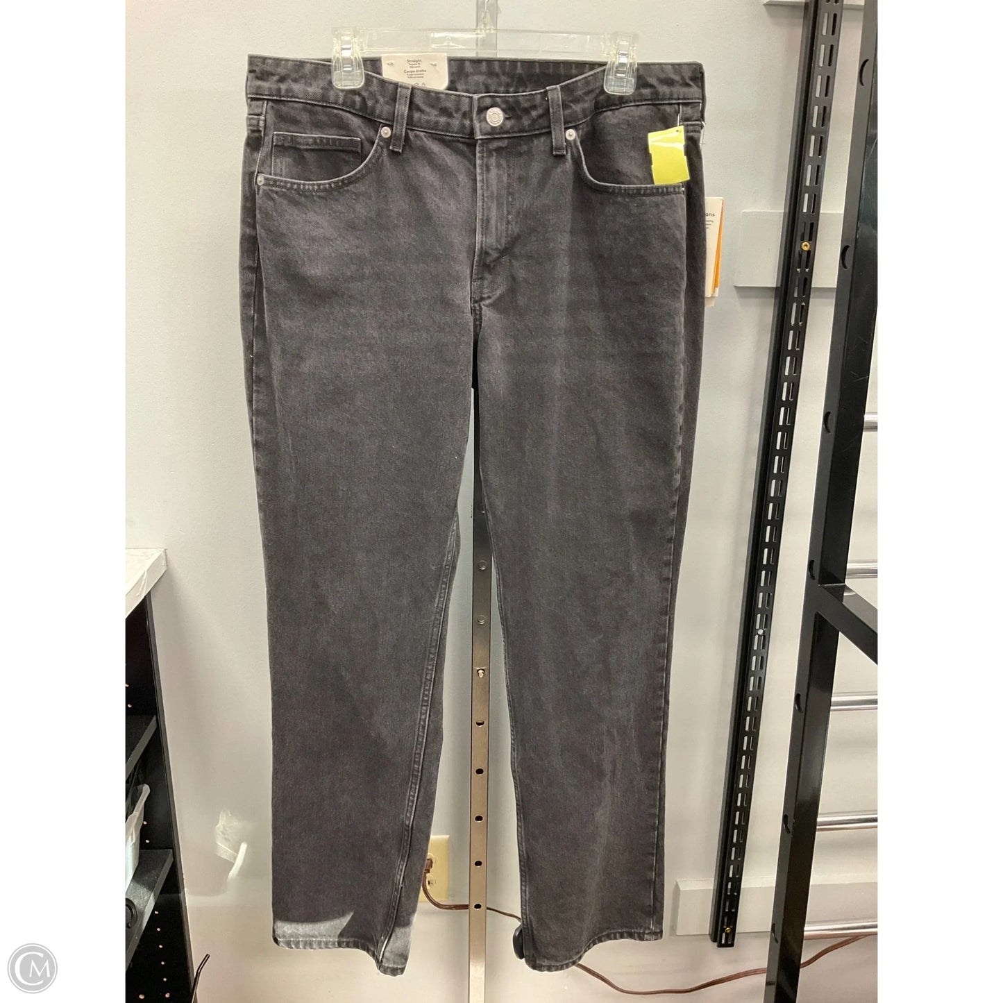 Jeans Boot Cut By H&m In Black, Size: 10