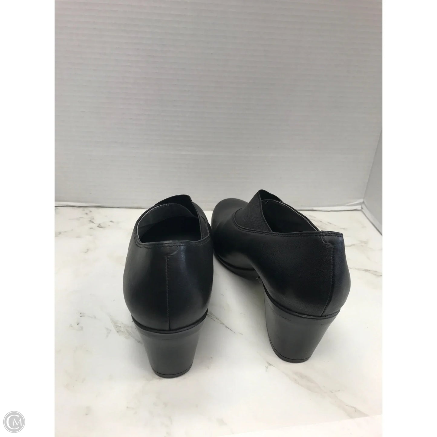 Shoes Heels Block By Abeo In Black, Size: 8