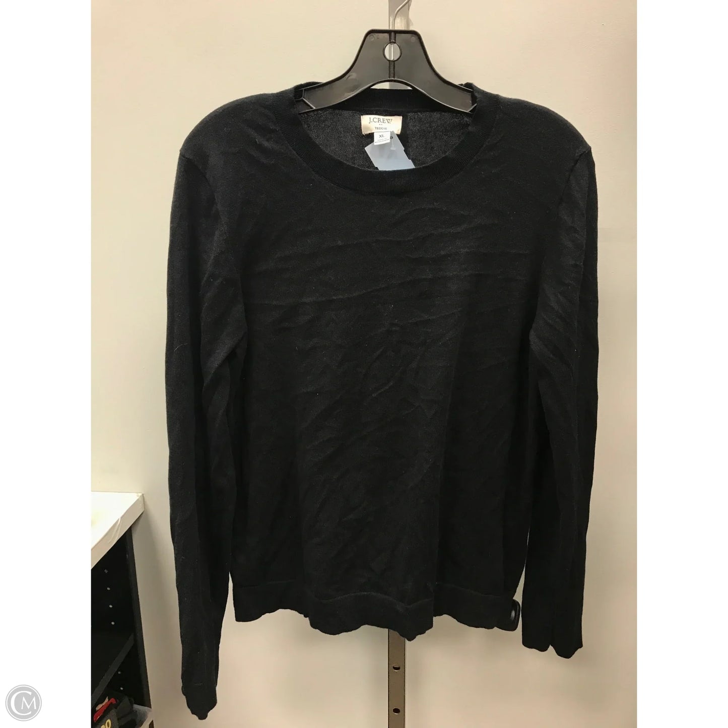 Top Long Sleeve By J. Crew In Black, Size: Xl