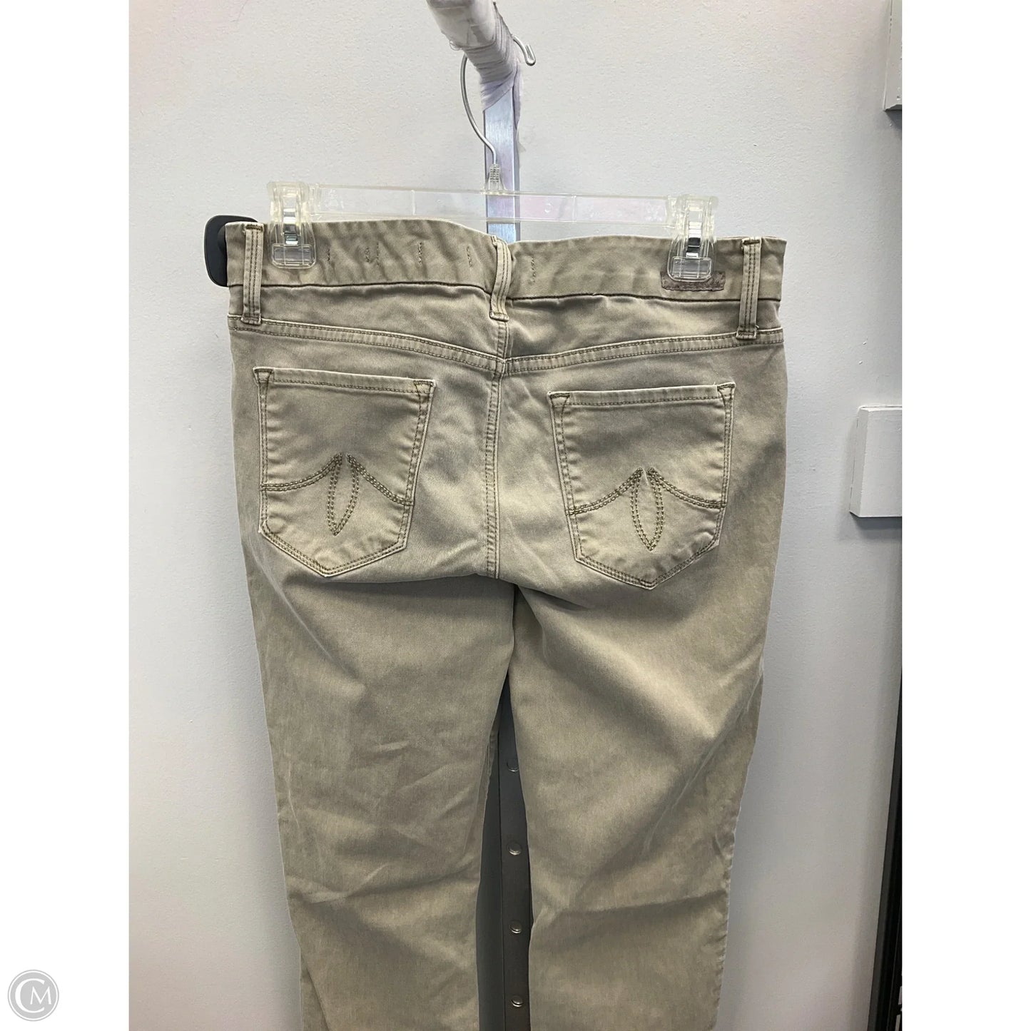 Pants Cropped By Level 99 In Green, Size: 8