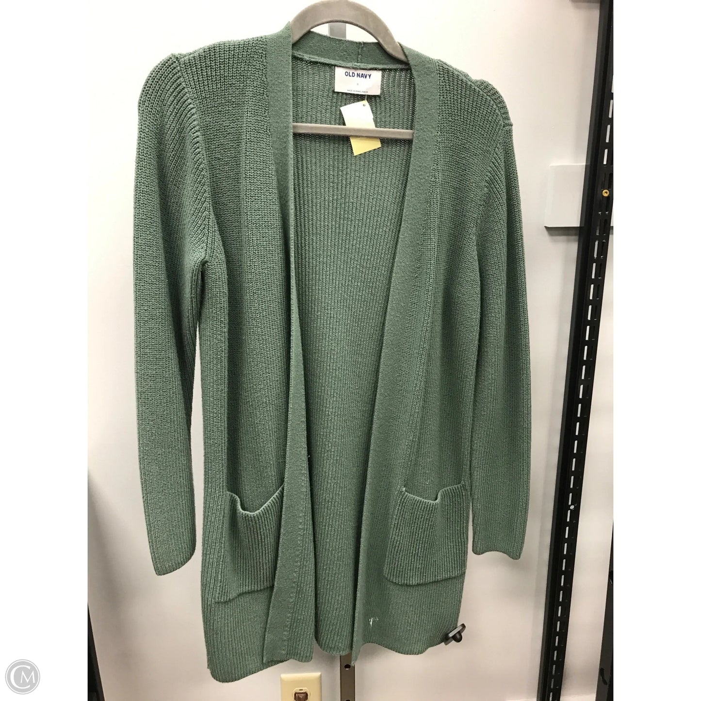 Sweater Cardigan By Old Navy In Green, Size: S