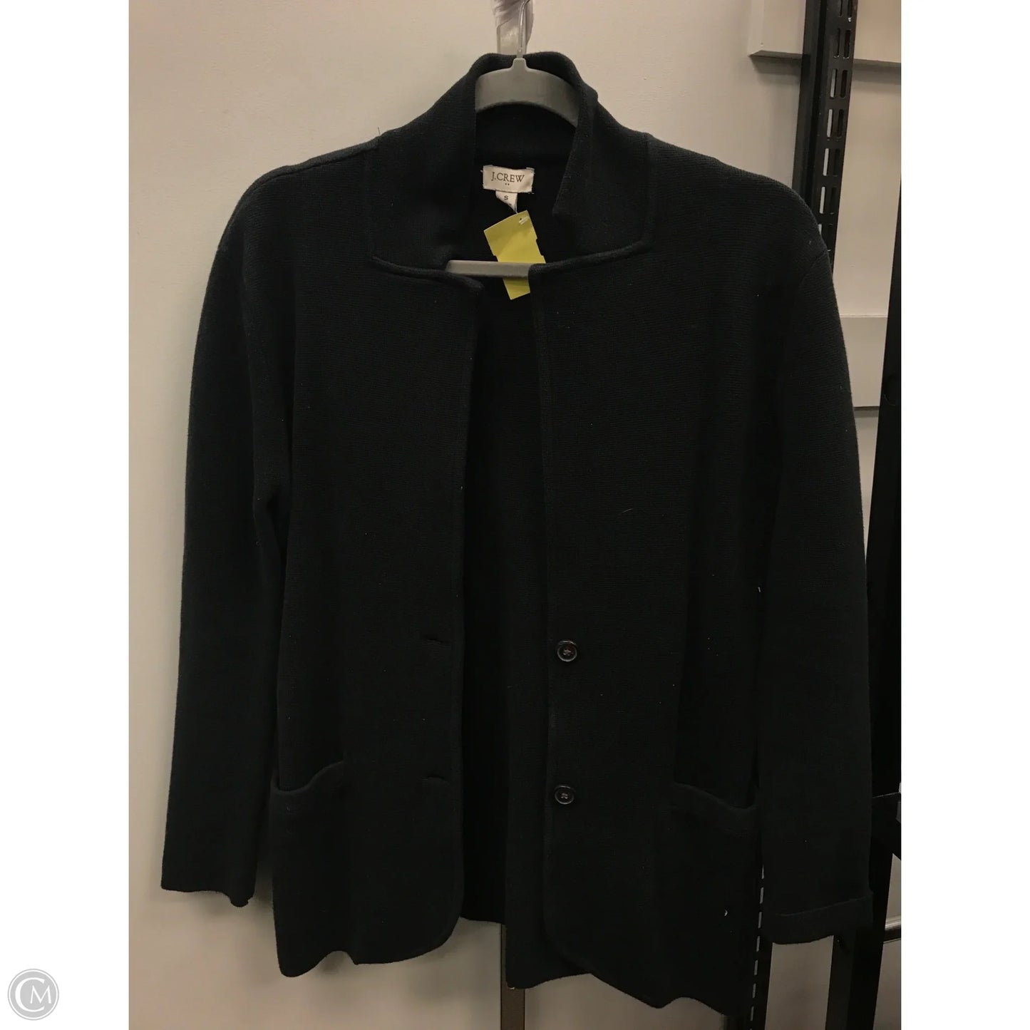 Sweater Cardigan By J. Crew In Black, Size: S