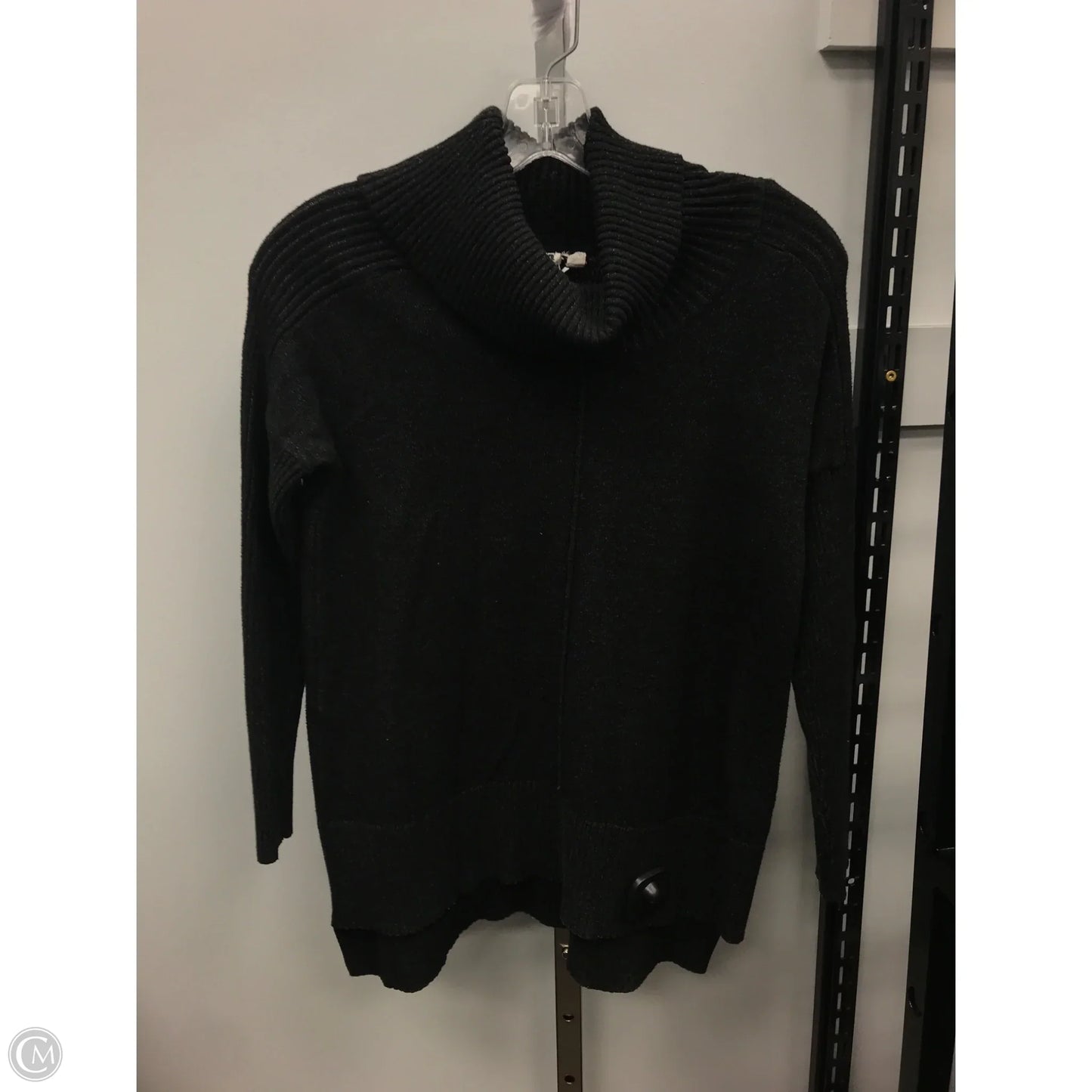 Sweater By Cable And Gauge In Black, Size: S