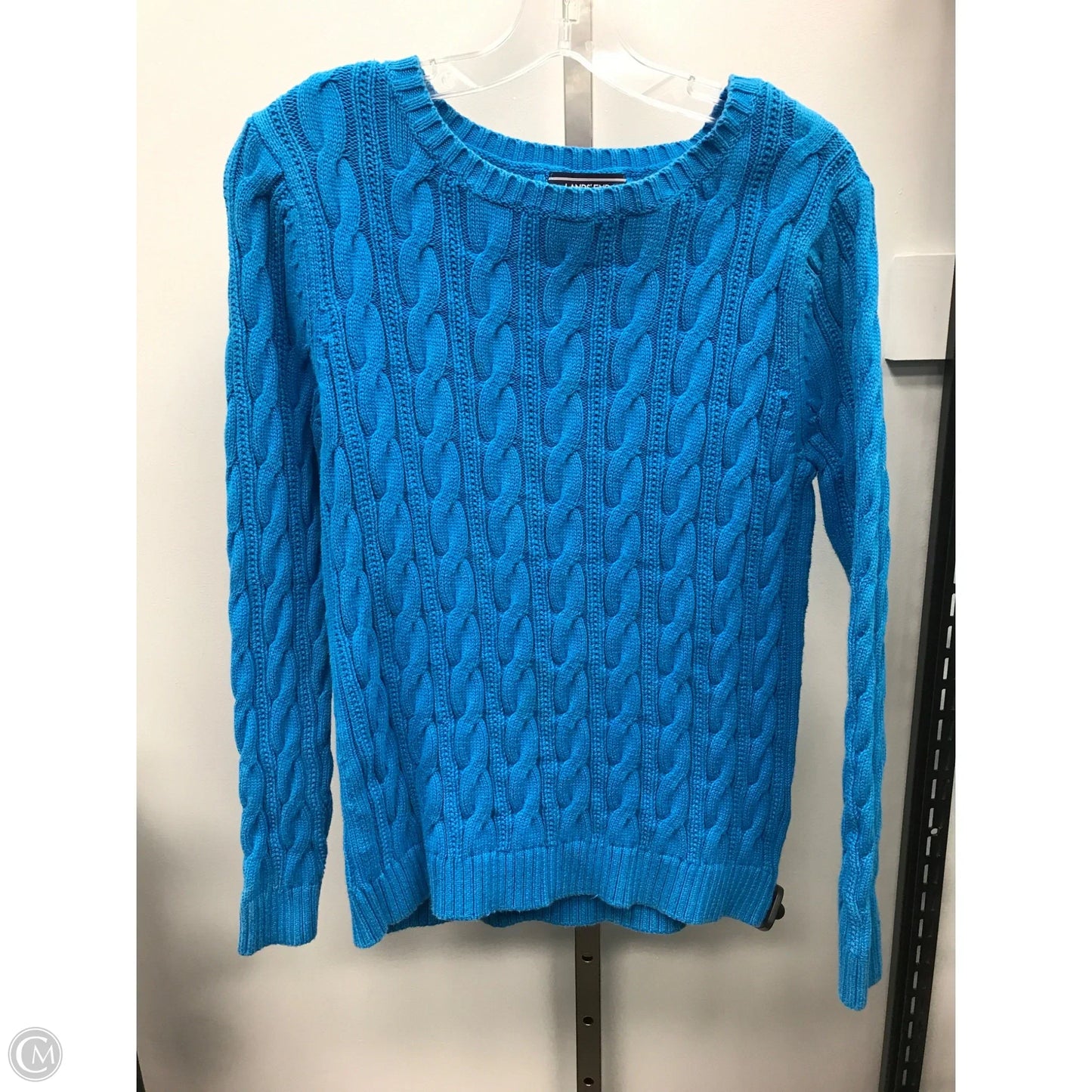 Sweater By Lands End In Blue, Size: M