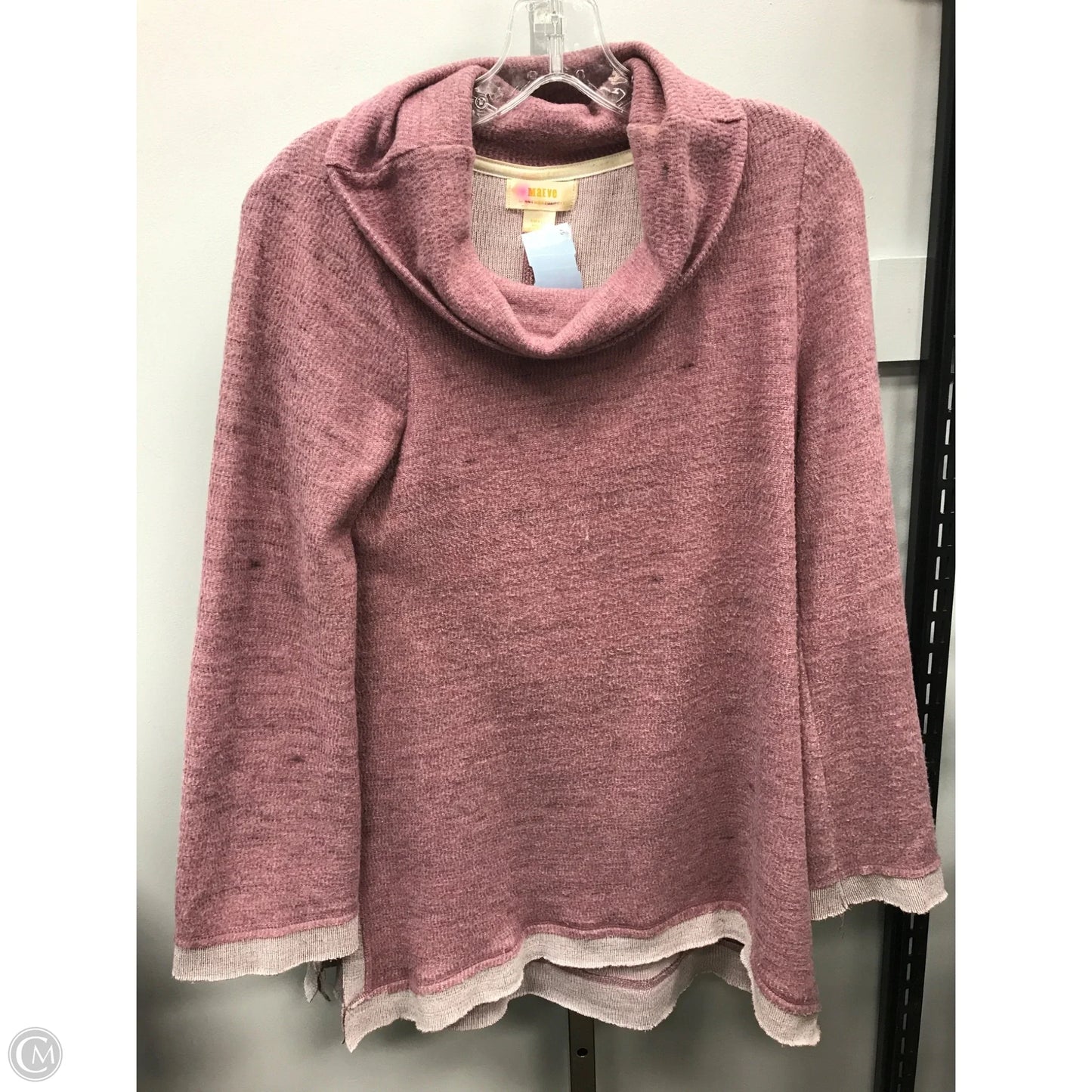 Top Long Sleeve By Maeve In Mauve, Size: S