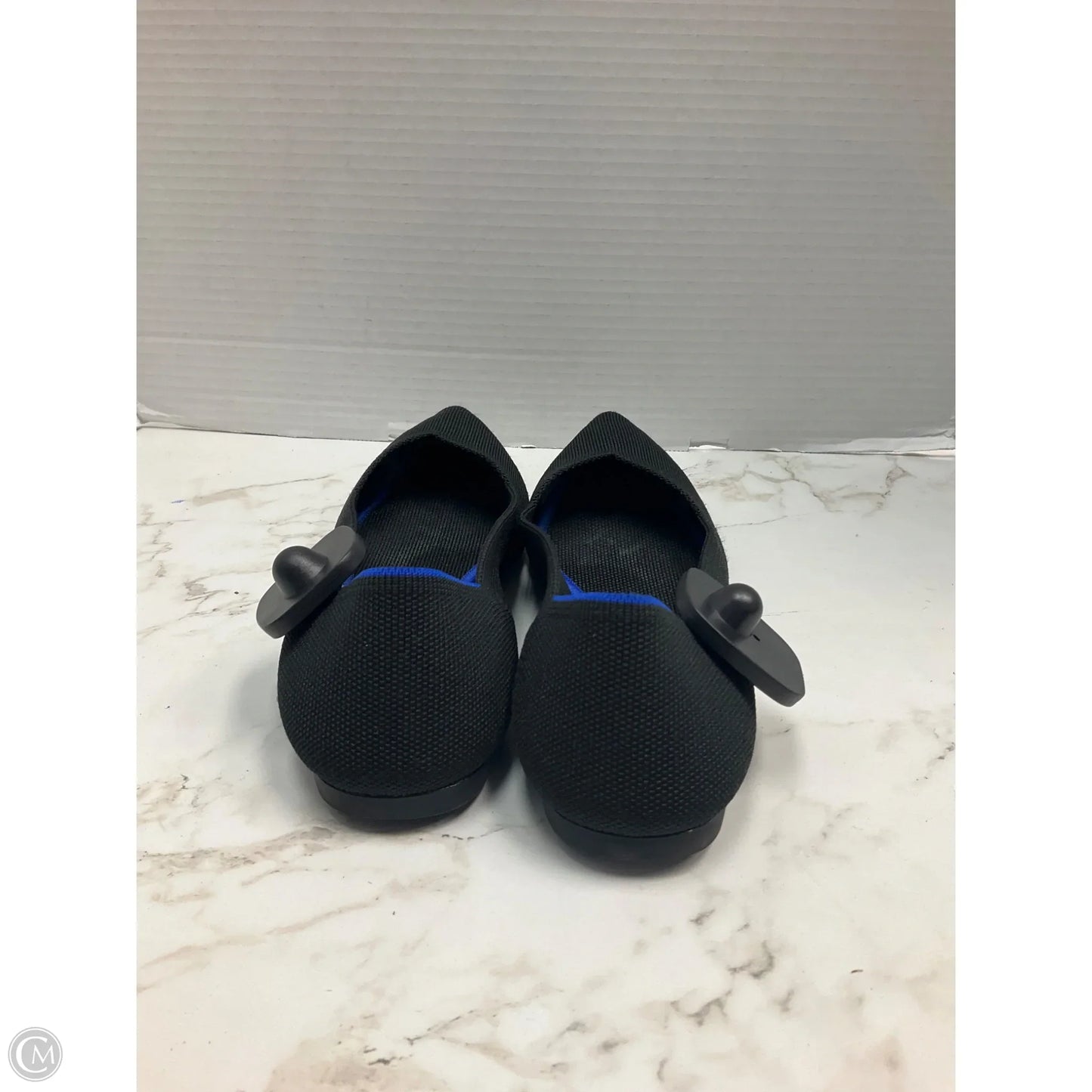 Shoes Flats By Rothys In Black, Size: 9.5