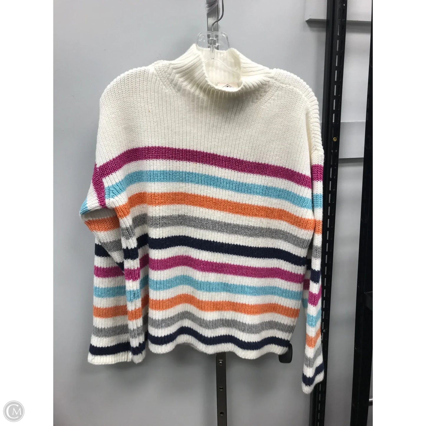 Sweater By St Johns Bay In Striped Pattern, Size: Xl
