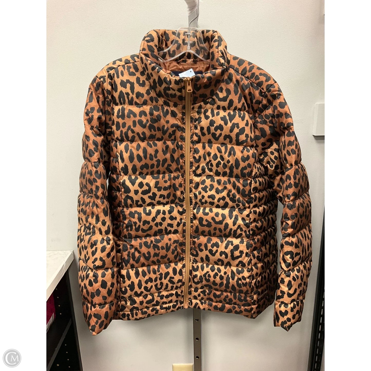 Jacket Puffer & Quilted By Lands End In Animal Print, Size: Xlp