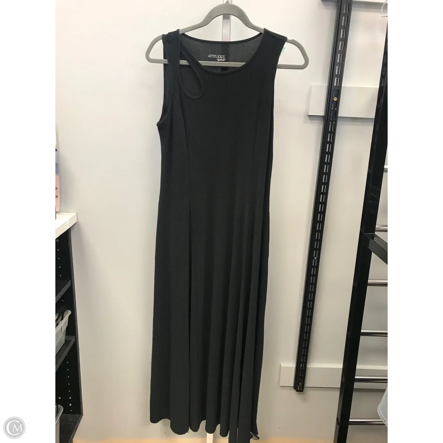 Dress Casual Midi By Cmc In Black, Size: Xxs