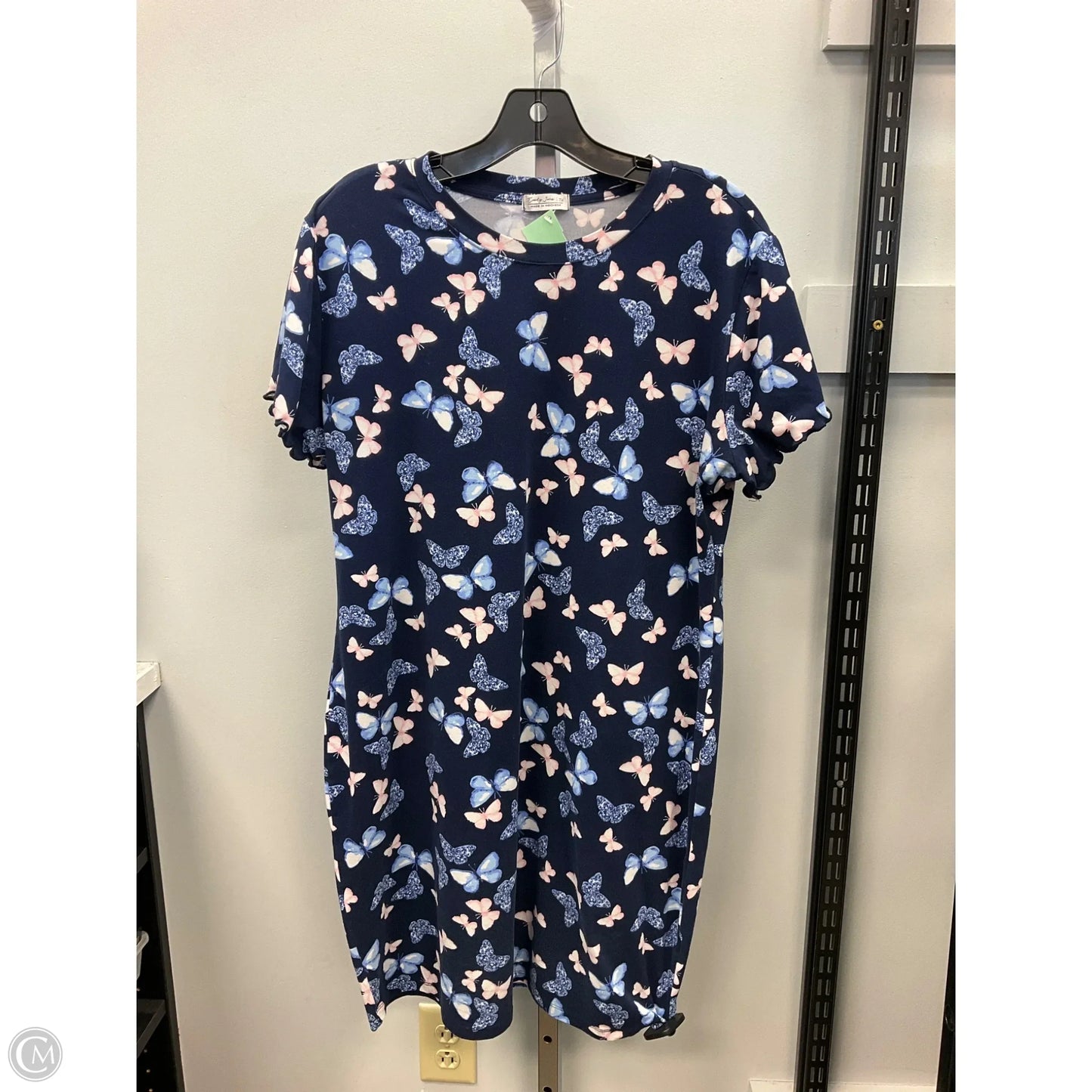Dress Casual Short By Cmc In Navy, Size: 2x