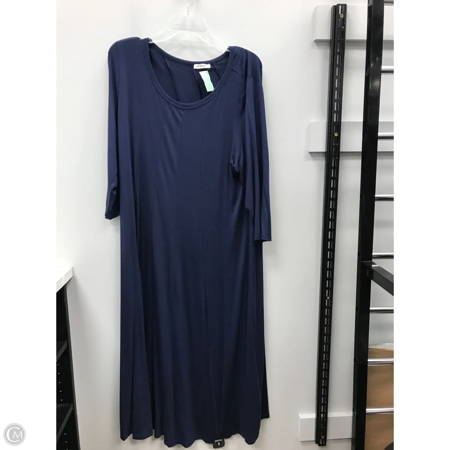 Dress Casual Midi By Clothes Mentor In Navy, Size: Xxl